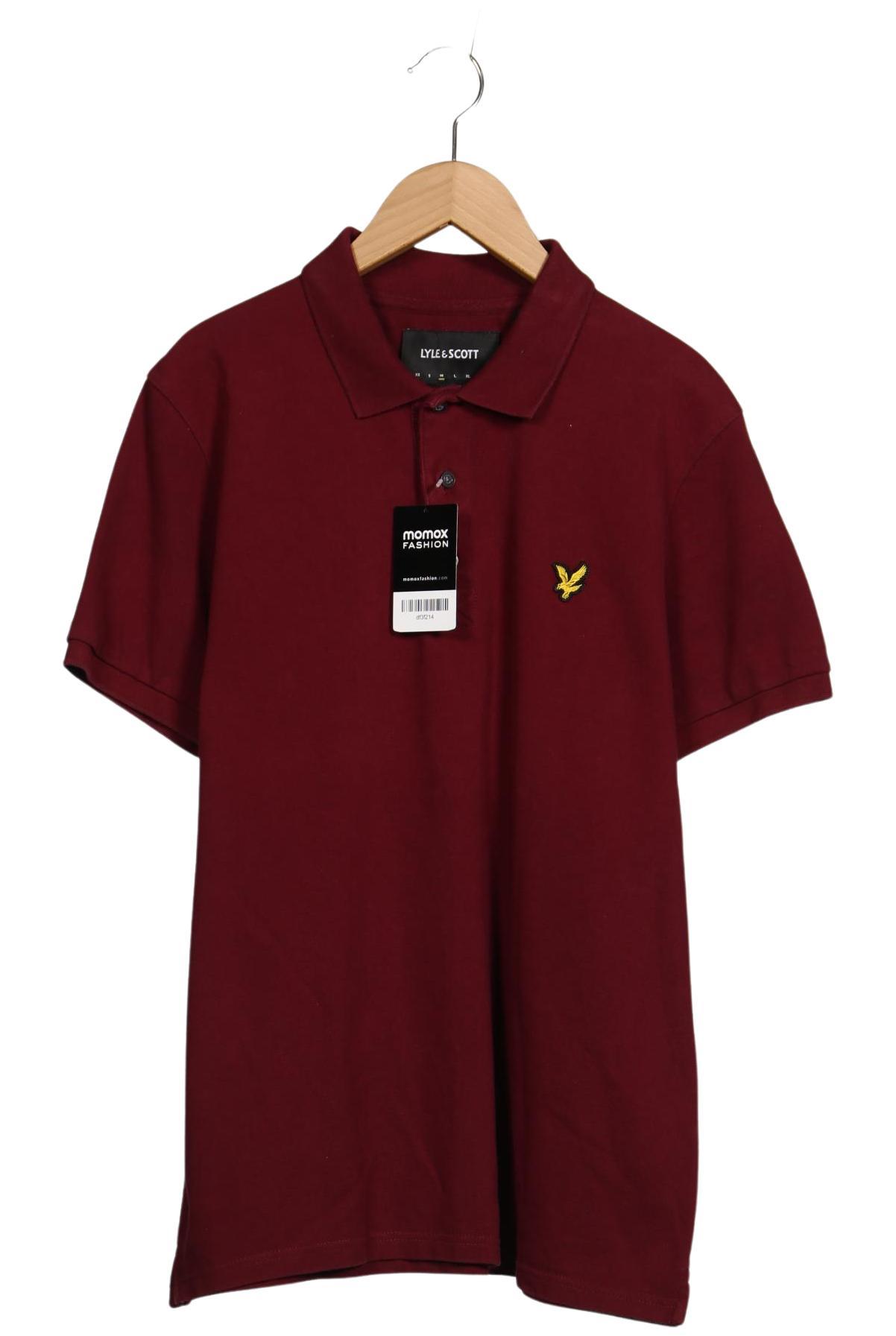 

Lyle & Scott Herren Poloshirt, bordeaux, Gr. 48