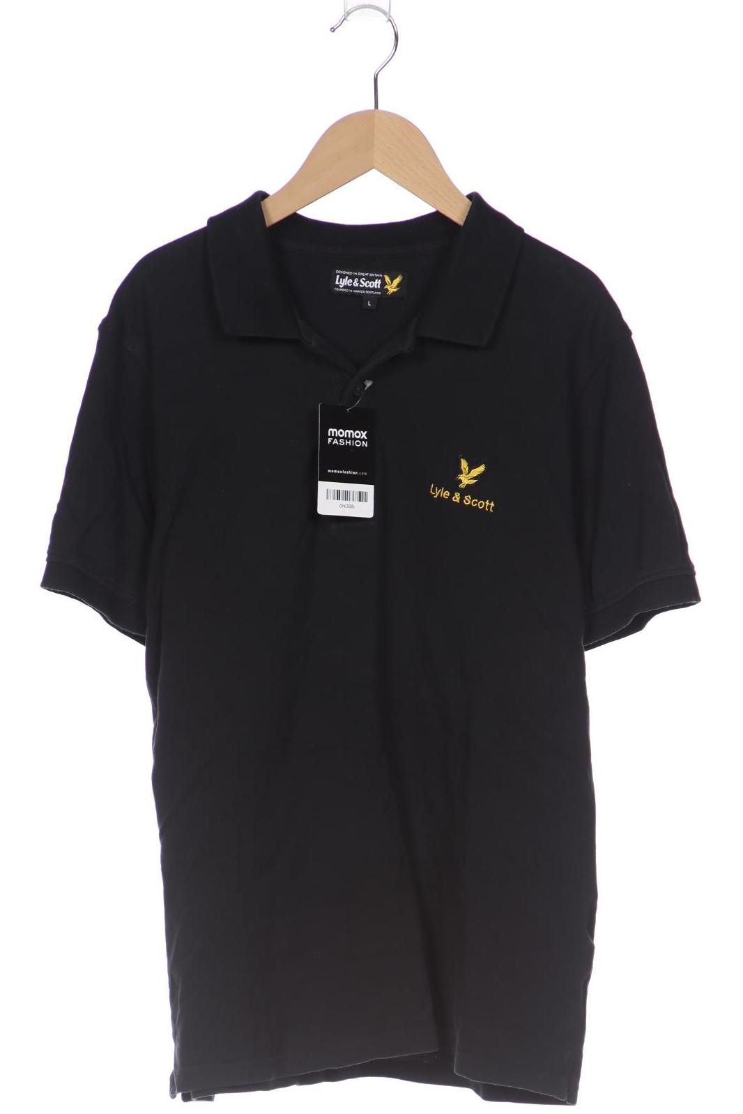 

Lyle & Scott Herren Poloshirt, schwarz