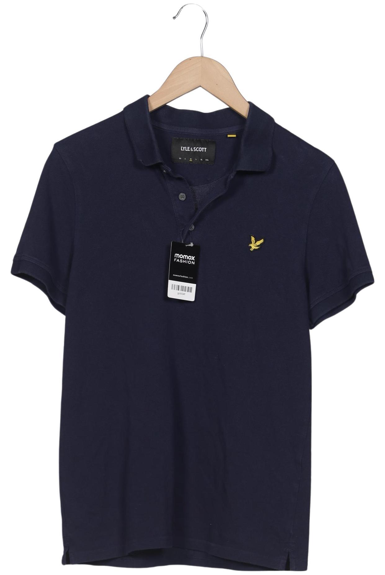 Thumbnail - Lyle &amp; Scott Herren Poloshirt, marineblau, Gr. 48