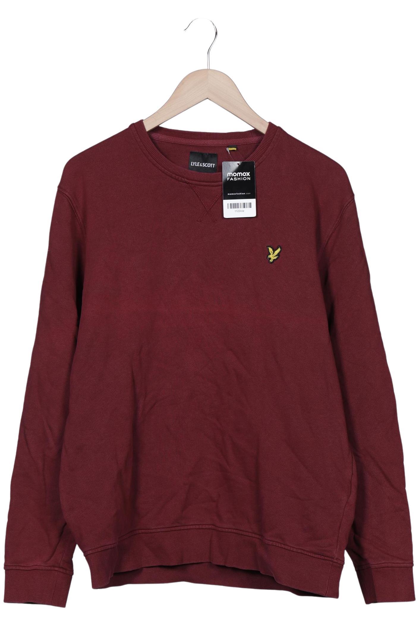 Thumbnail - Lyle &amp; Scott Herren Sweatshirt, bordeaux, Gr. 54