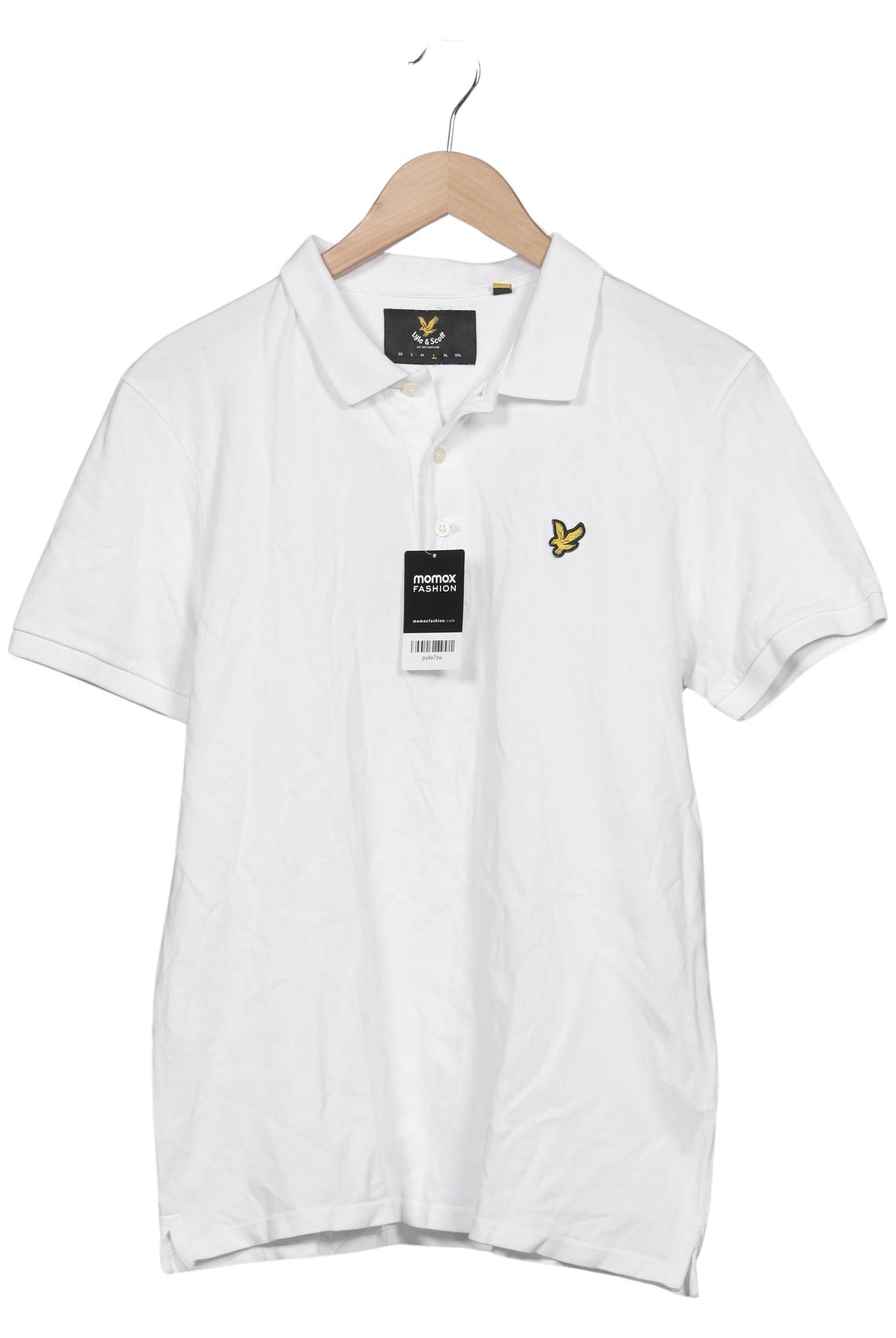 Thumbnail - Lyle &amp; Scott Herren Poloshirt, weiß, Gr. 52