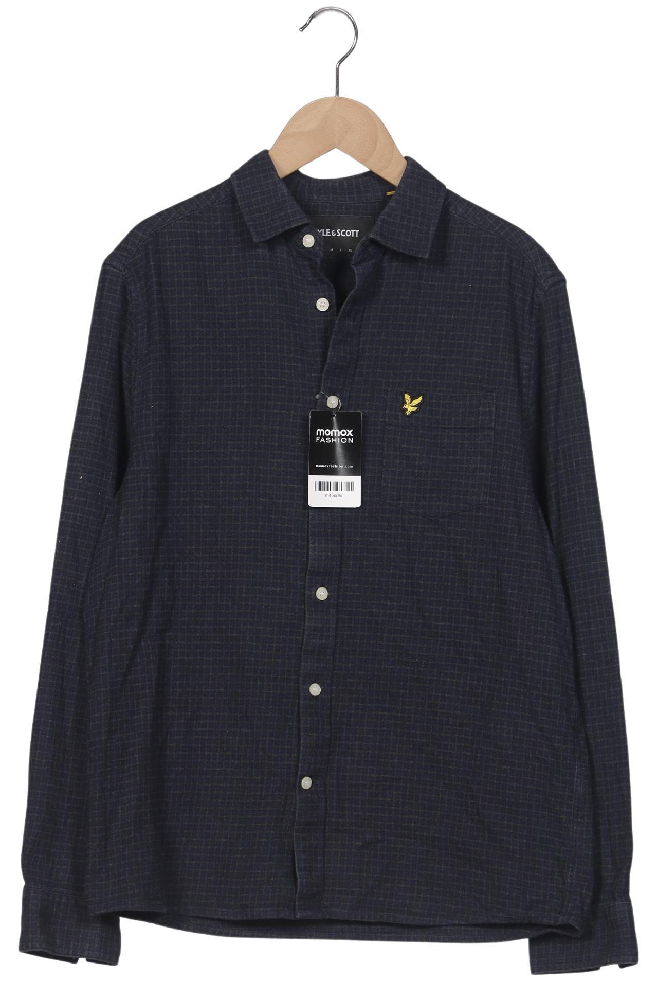 Thumbnail - Lyle &amp; Scott Herren Hemd, marineblau, Gr. 46