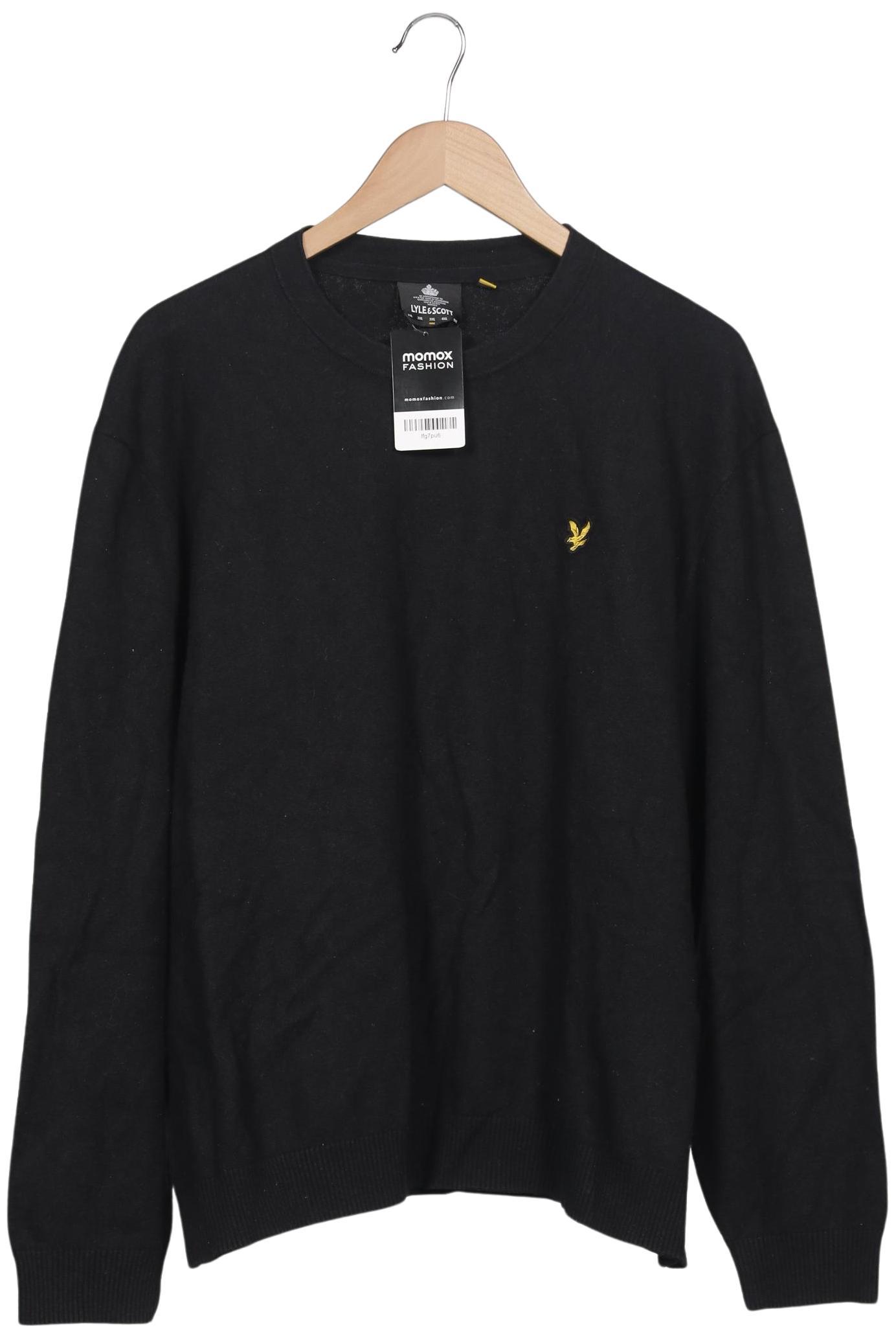 Thumbnail - Lyle &amp; Scott Herren Pullover, schwarz, Gr. 58