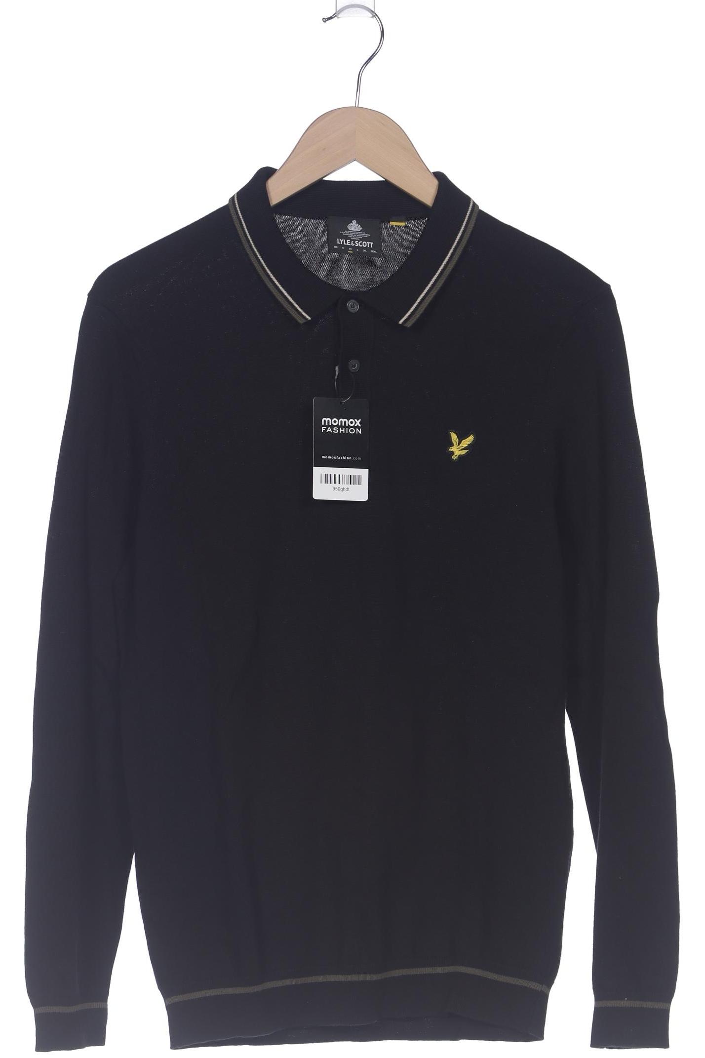 Thumbnail - Lyle &amp; Scott Herren Pullover, schwarz, Gr. 48
