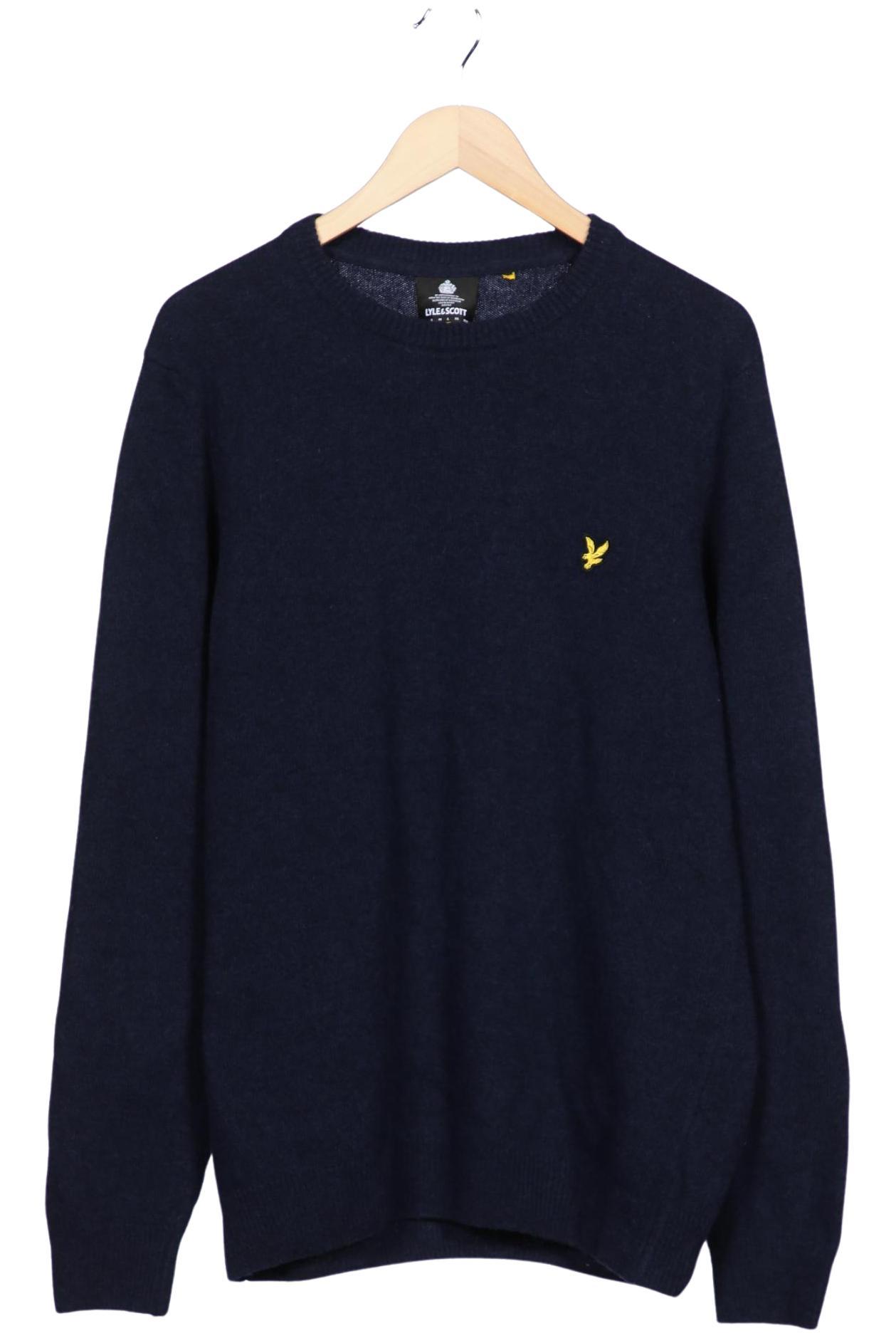 Thumbnail - Lyle &amp; Scott Herren Pullover, marineblau, Gr. 52