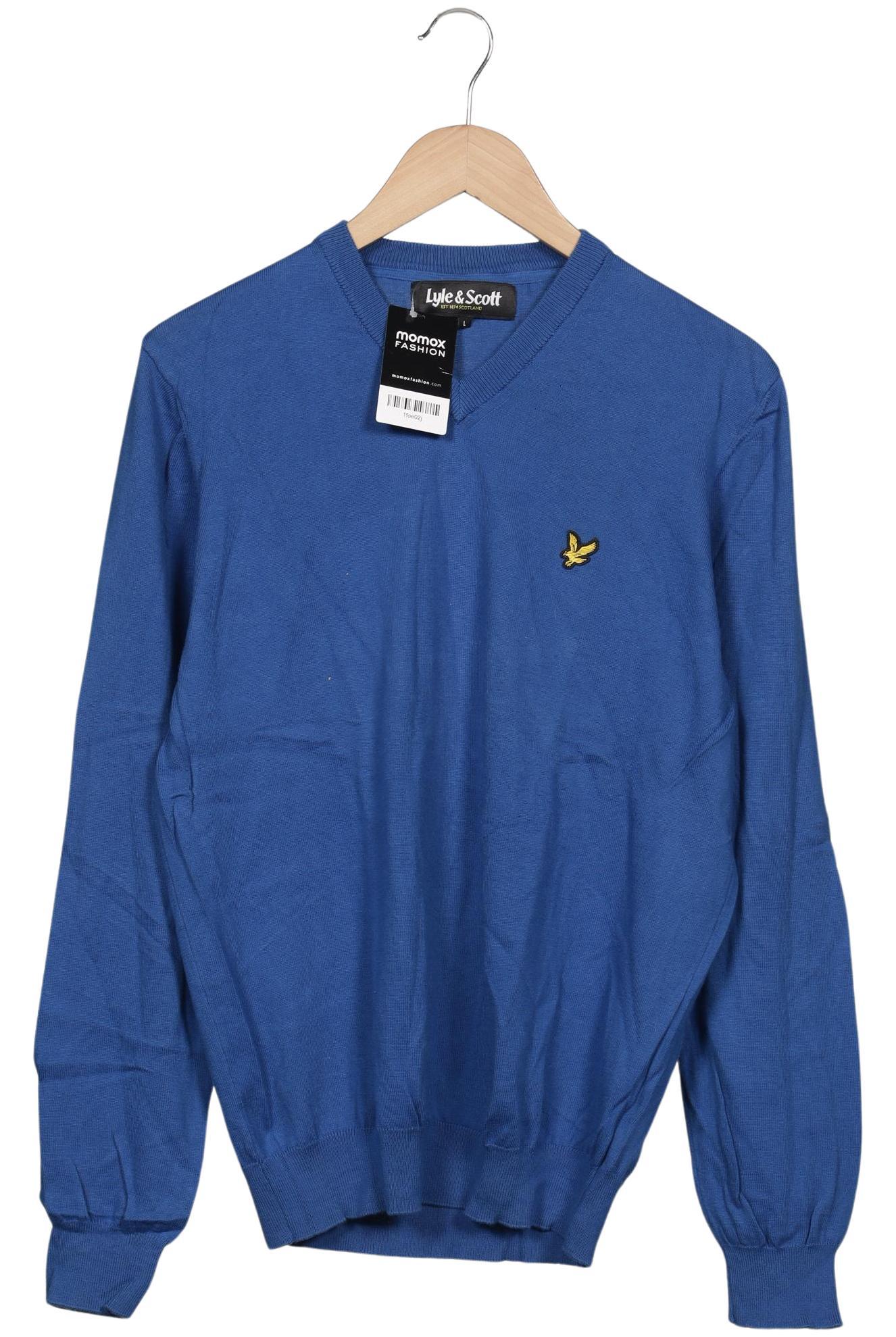 

Lyle & Scott Herren Pullover, blau, Gr. 52