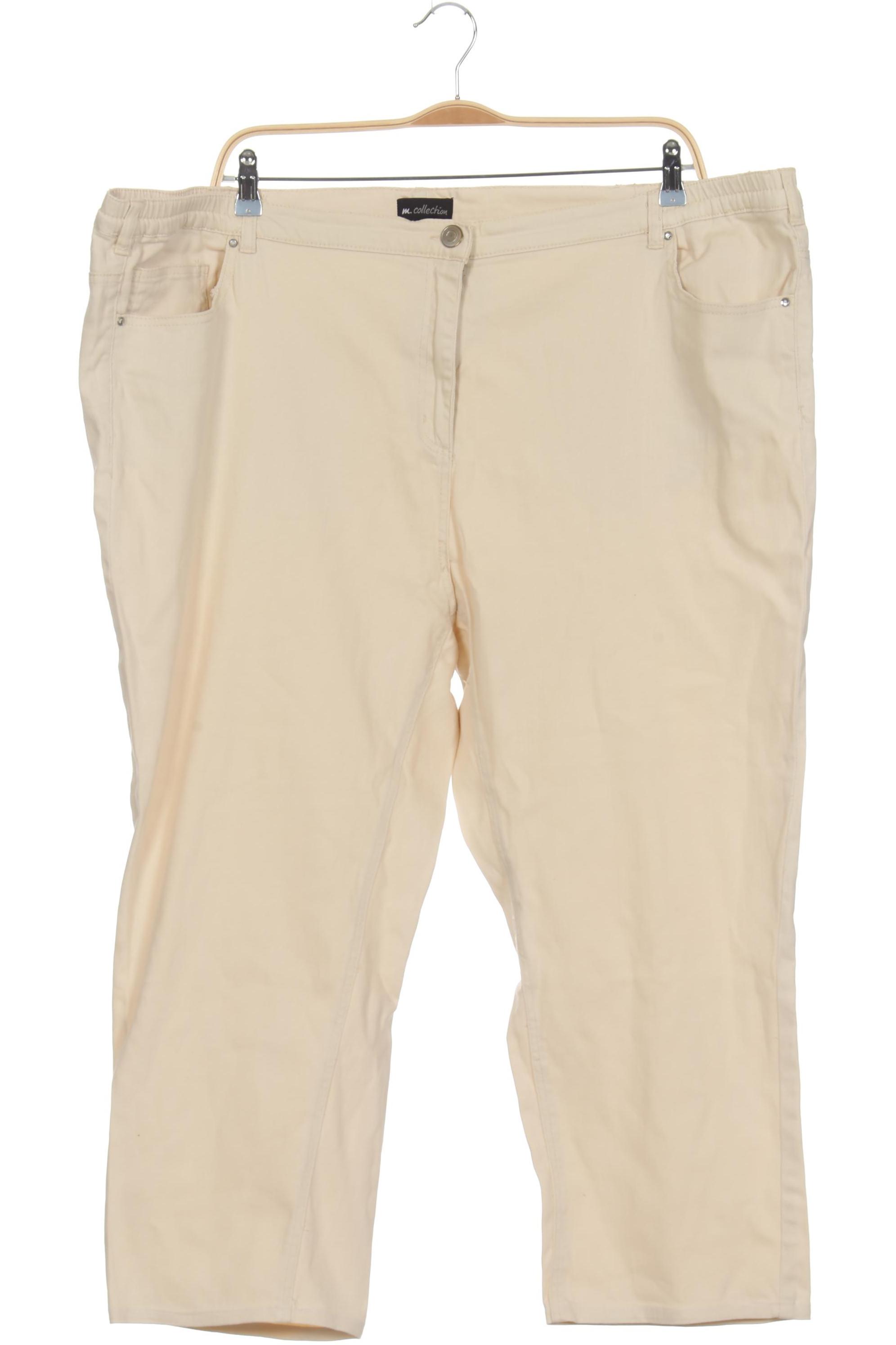 

m. collection Damen Jeans, beige, Gr. 56