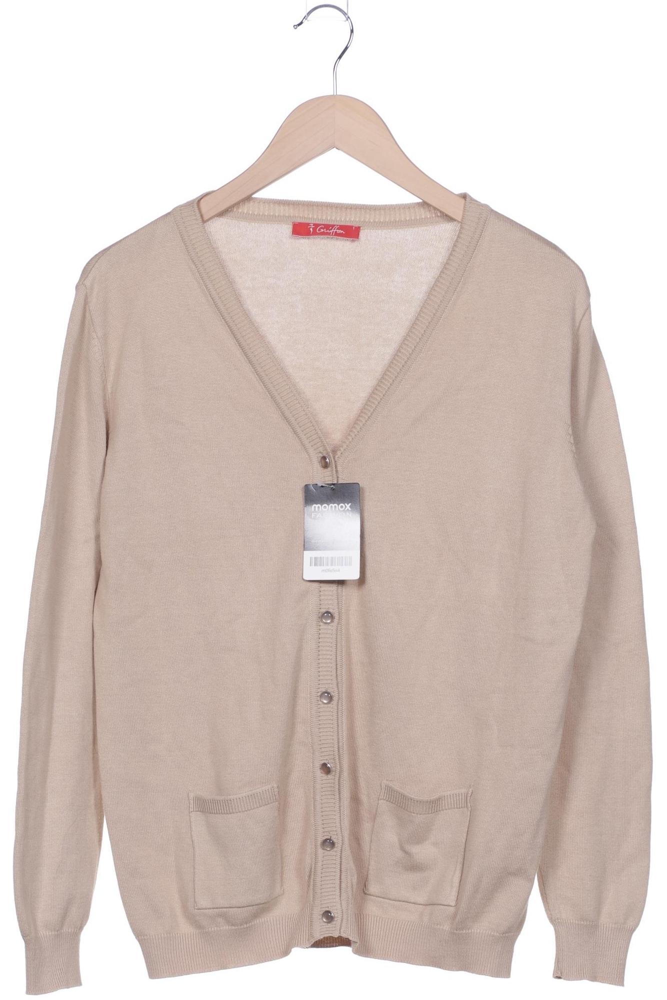 

M. Grifoni Damen Strickjacke, beige, Gr. 36