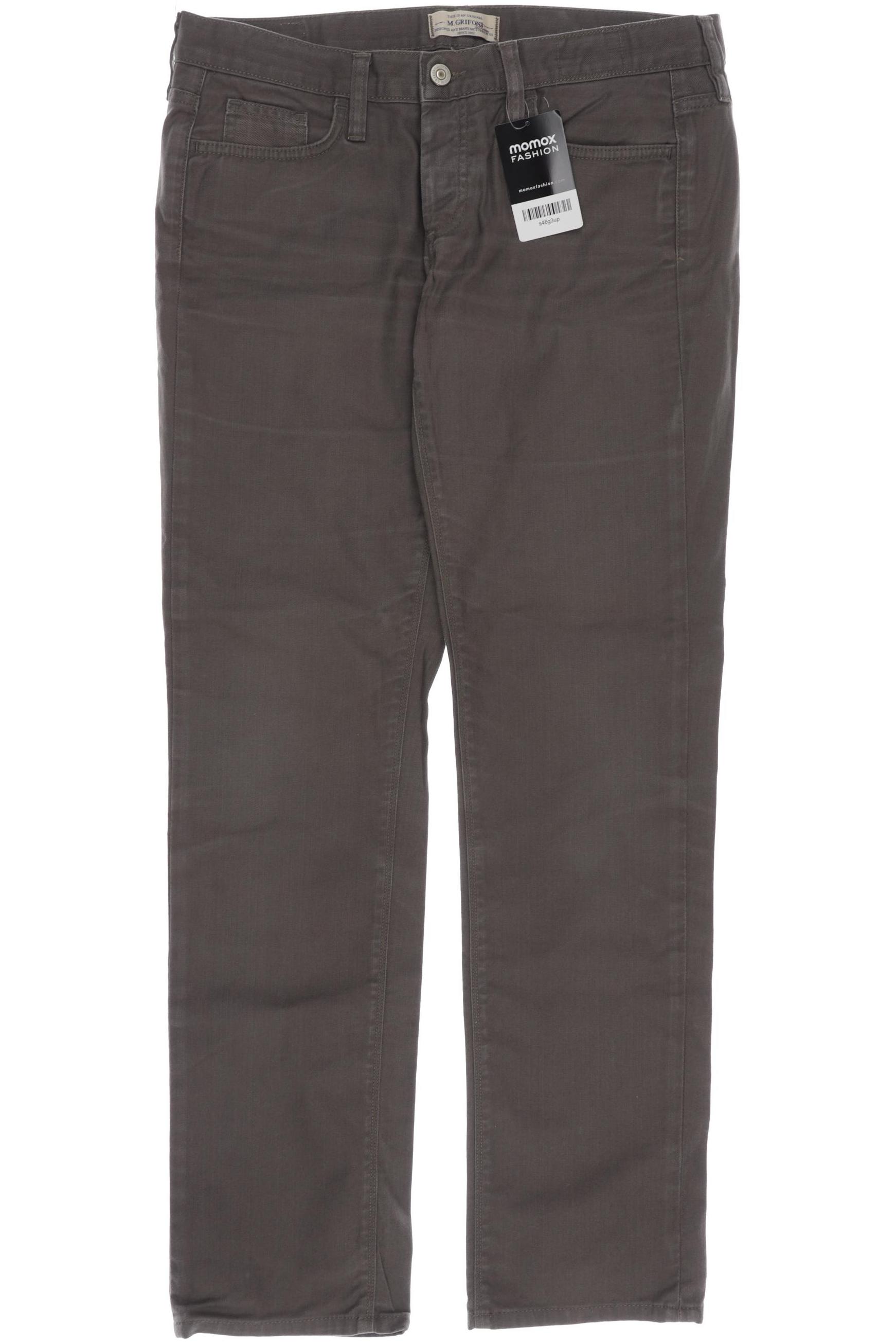

M. Grifoni Damen Stoffhose, braun, Gr. 29