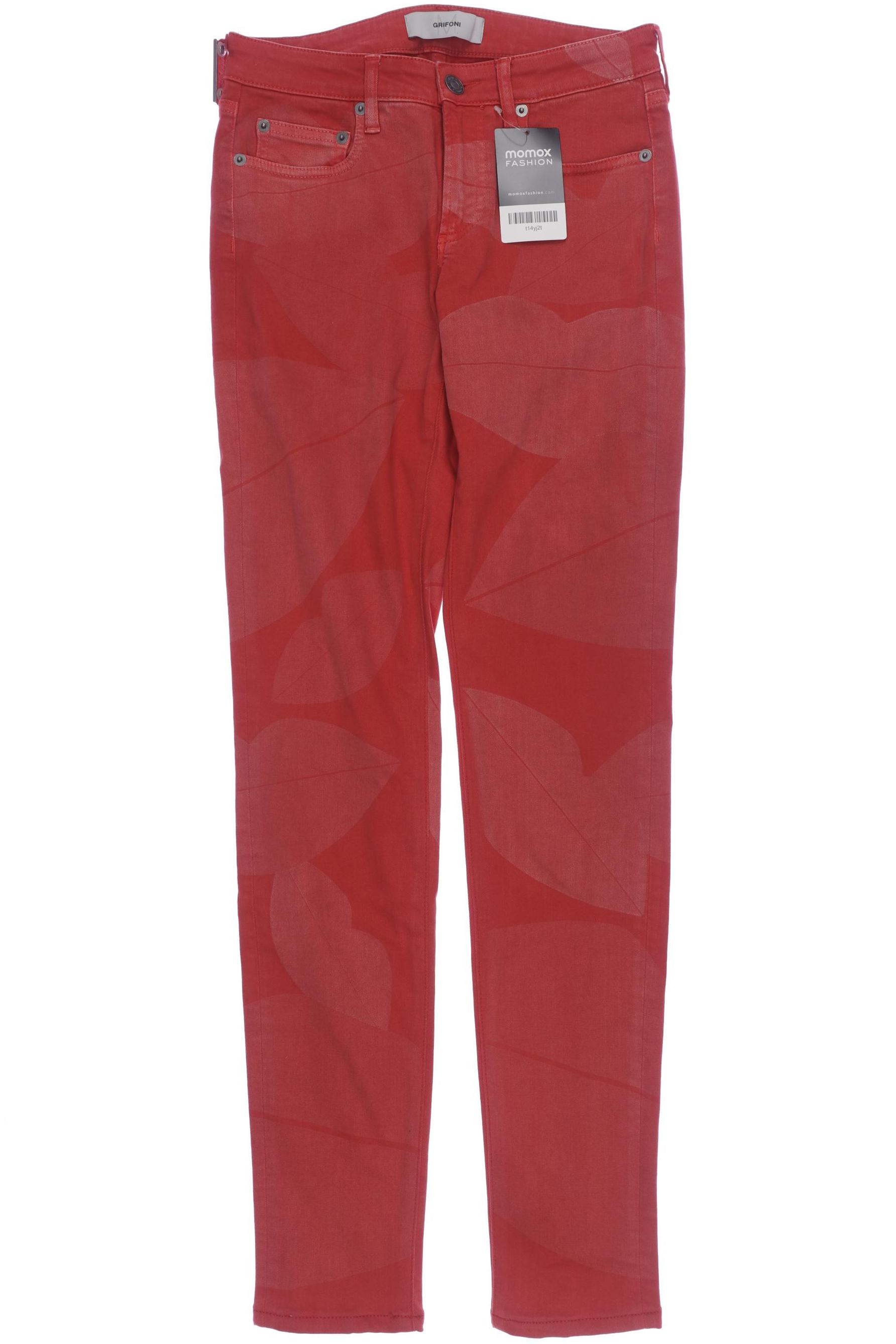 Thumbnail - M. Grifoni Damen Jeans, rot, Gr. 25