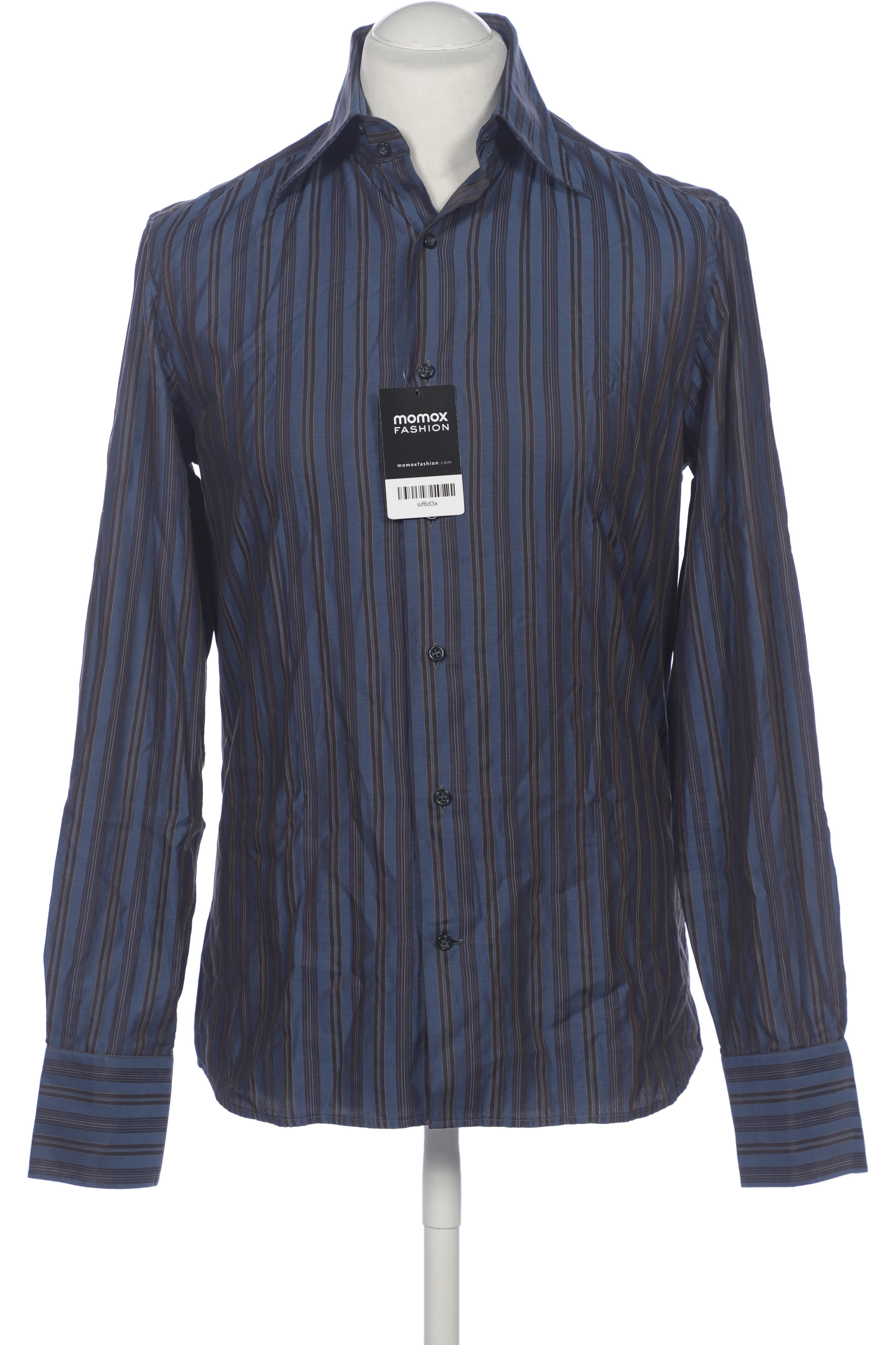 

M. Grifoni Herren Hemd, marineblau, Gr. 50