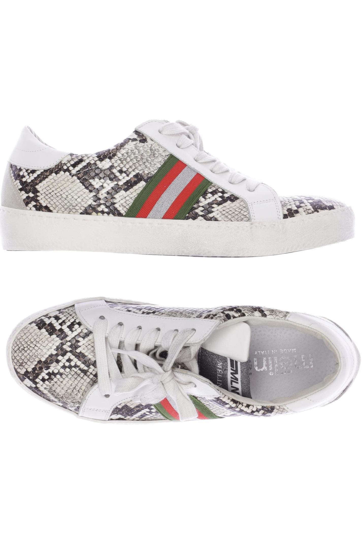 

MÉLINÉ Damen Sneakers, cremeweiß
