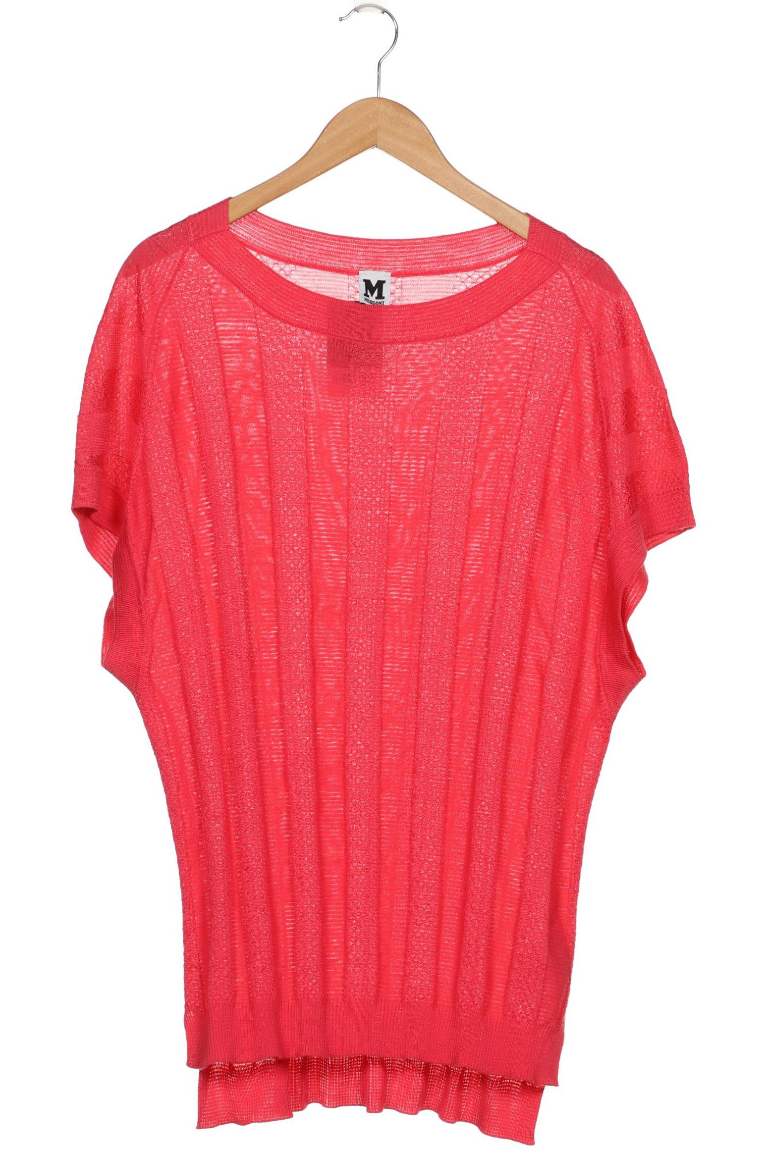 

M Missoni Damen T-Shirt, pink, Gr. 48