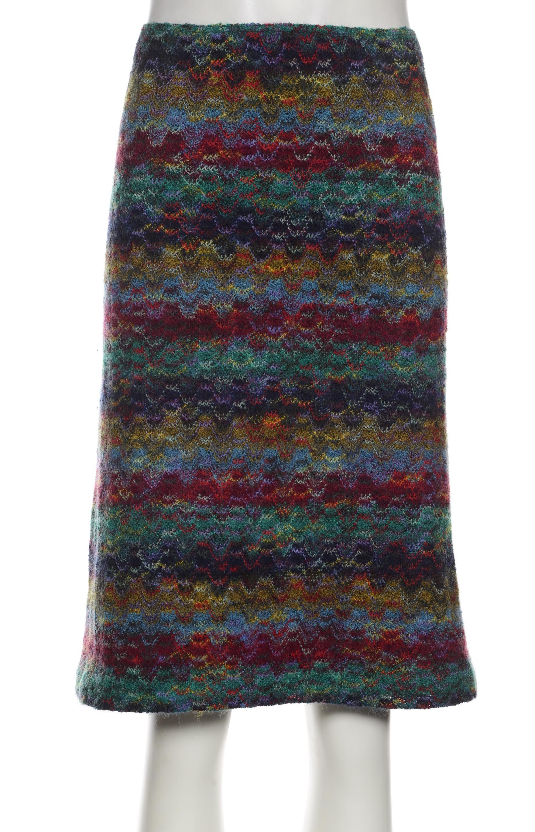 

M Missoni Damen Rock, mehrfarbig, Gr. 46