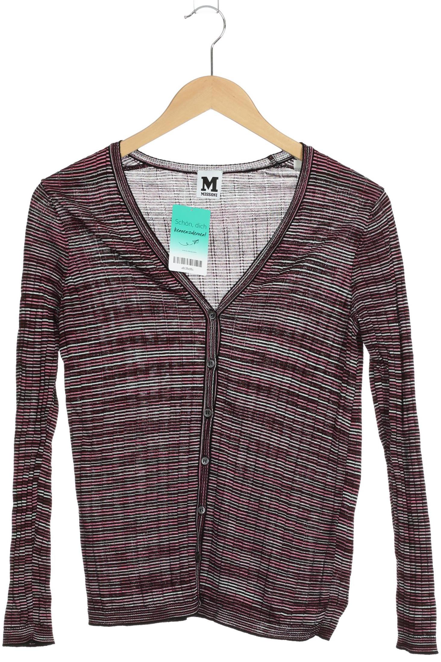

M Missoni Damen Strickjacke, pink, Gr. 40
