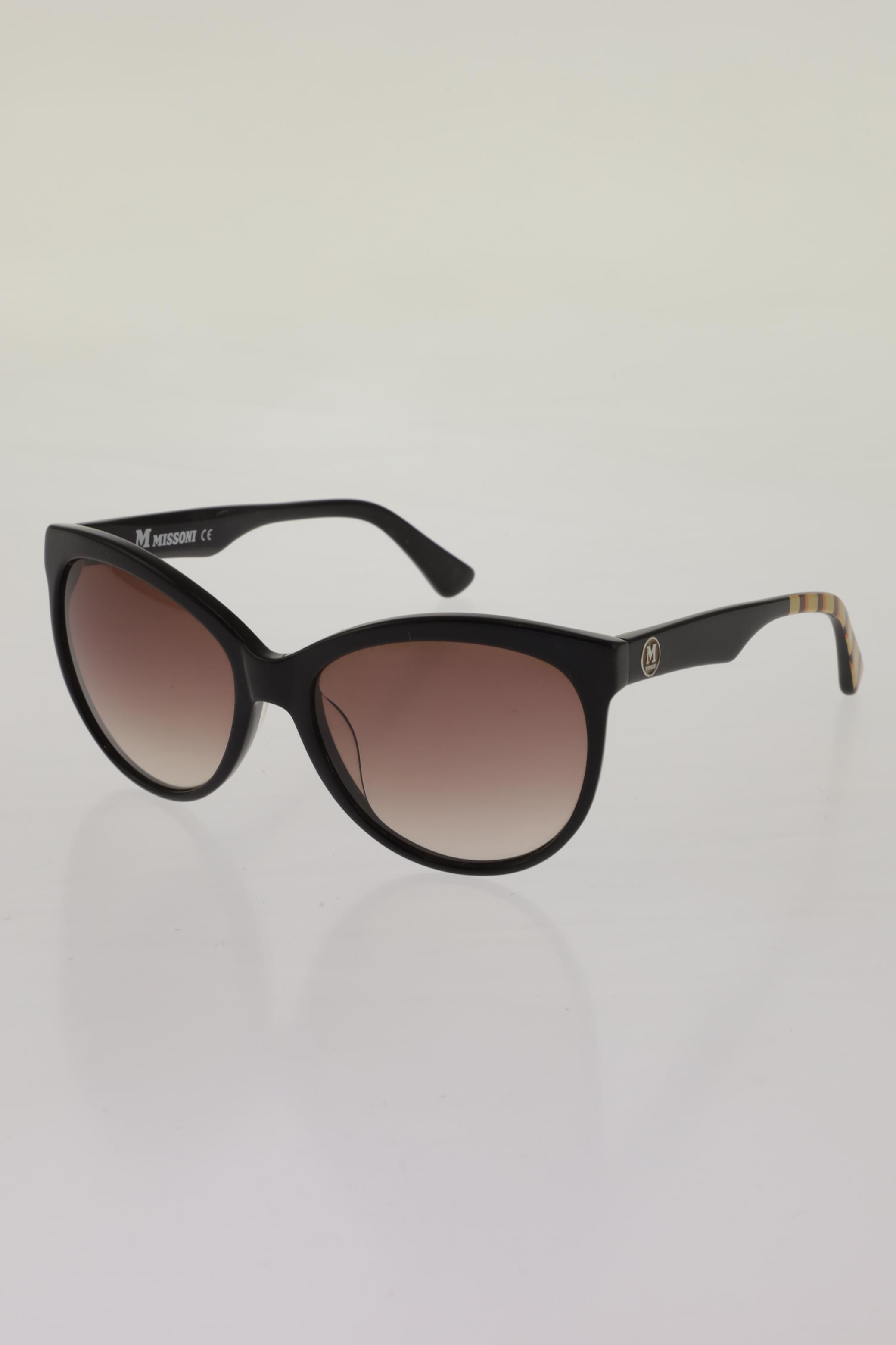

M Missoni Damen Sonnenbrille, schwarz, Gr.