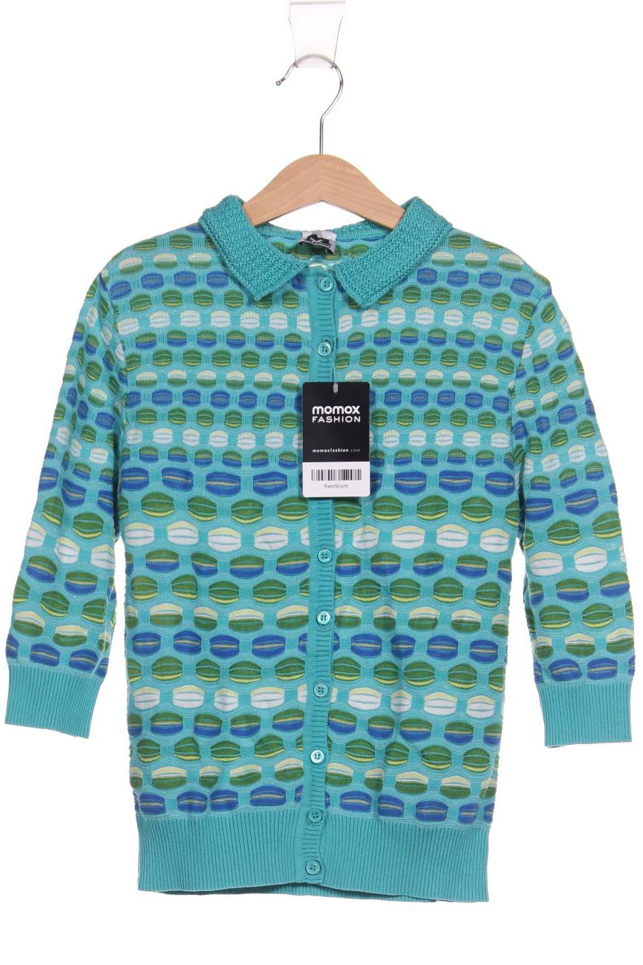 

M Missoni Damen Strickjacke, türkis, Gr. 38