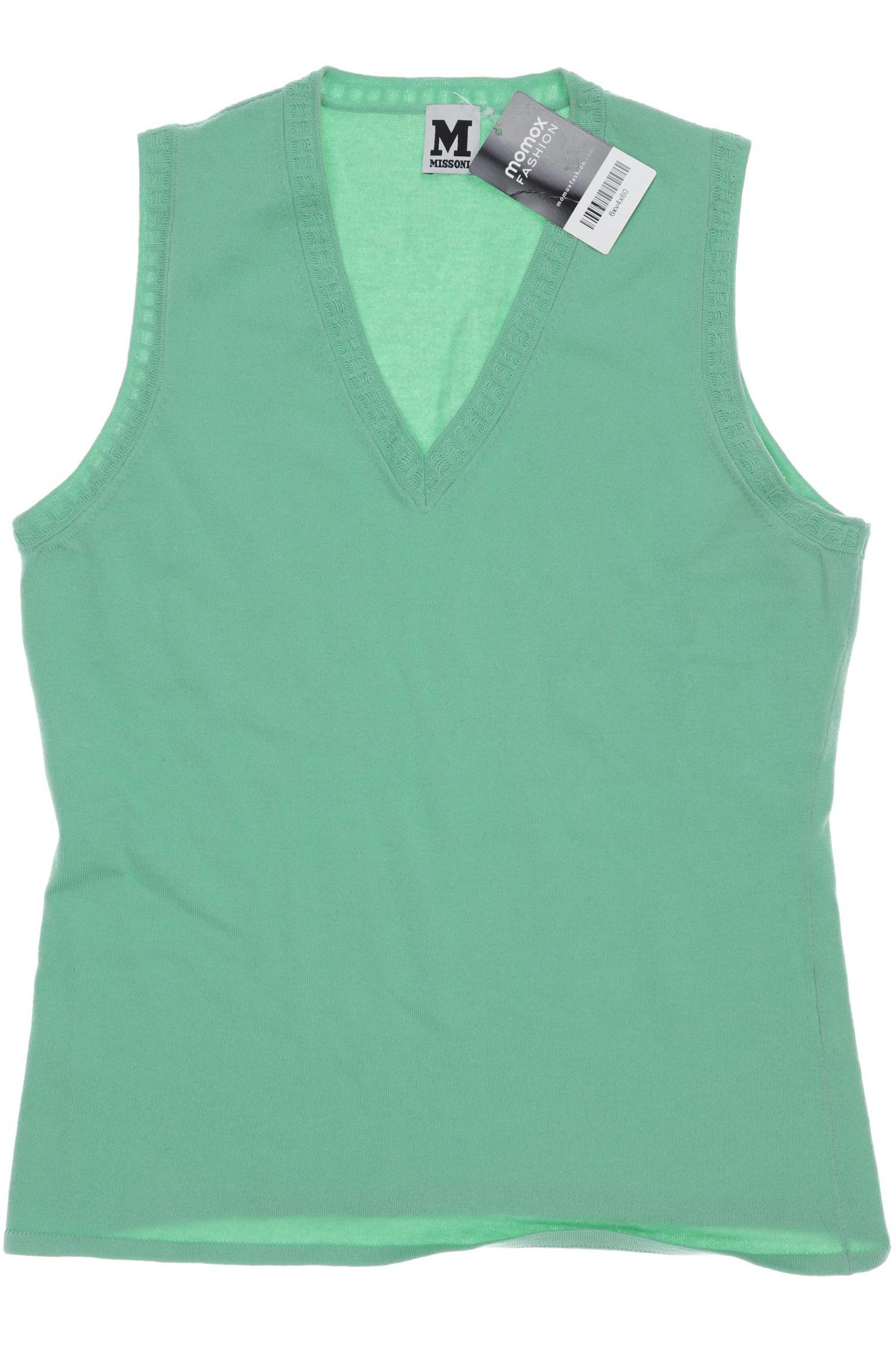 

M Missoni Damen Top, hellgrün, Gr. 38