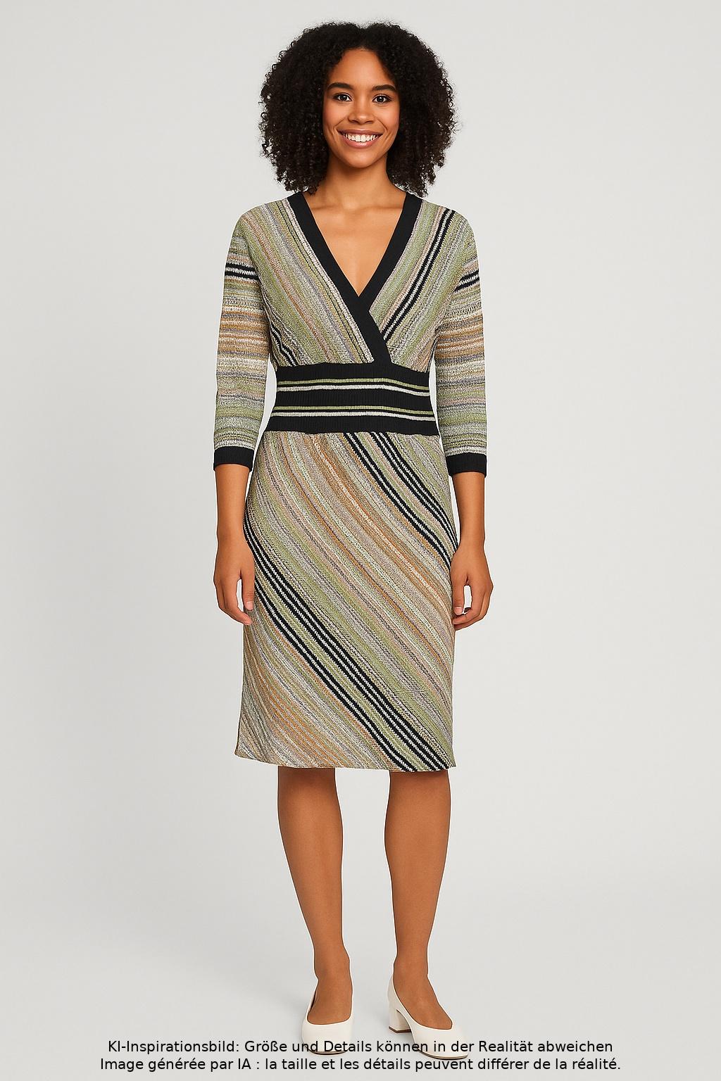 

M Missoni Damen Kleid, mehrfarbig, Gr. 44