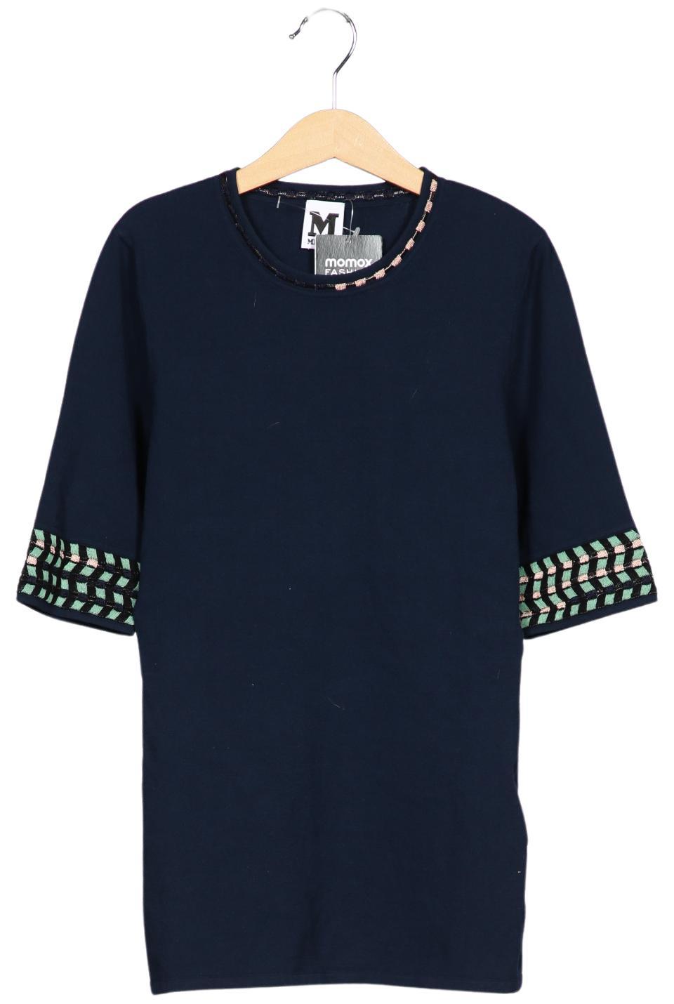 

M Missoni Damen T-Shirt, marineblau, Gr. 38