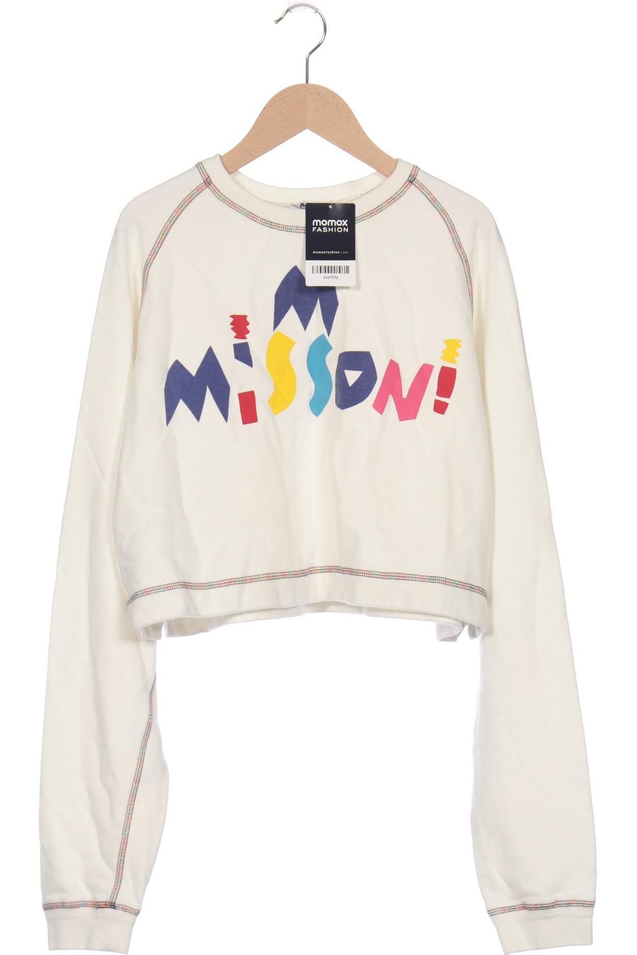 

M Missoni Damen Sweatshirt, weiß, Gr. 36