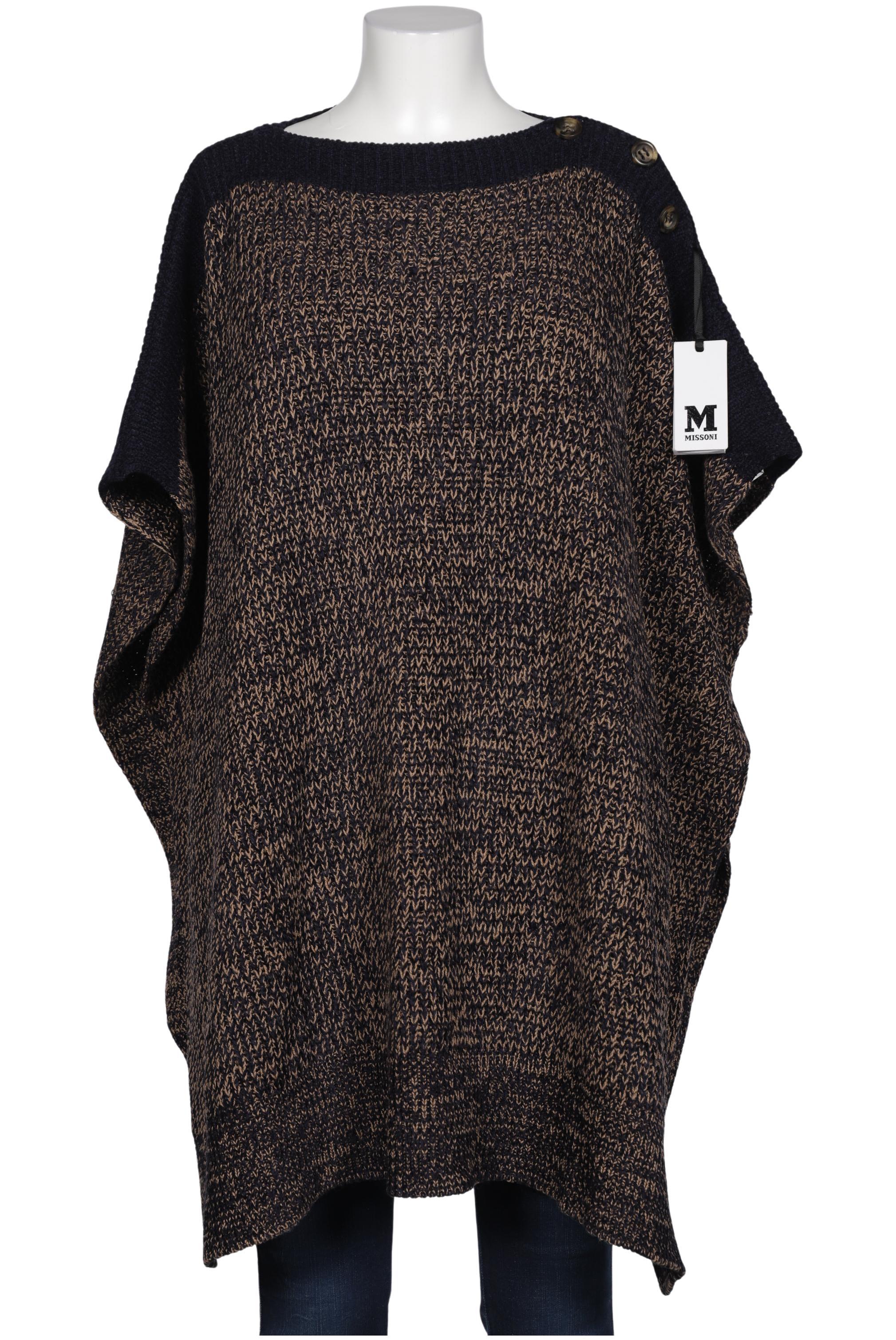 

M Missoni Damen Pullover, marineblau, Gr. 42