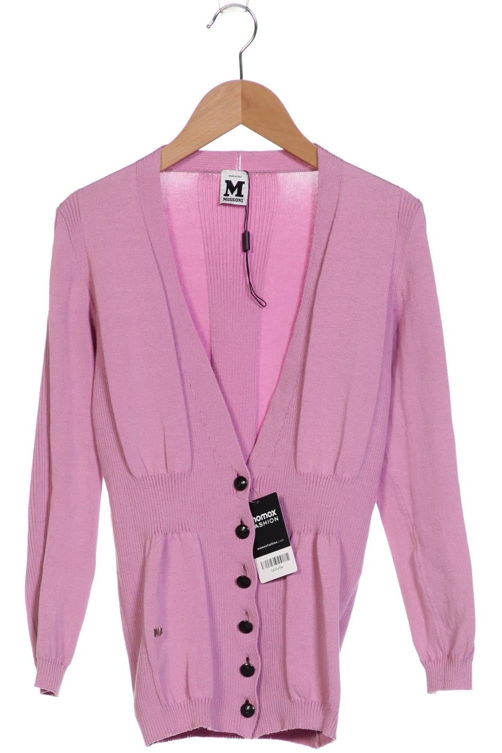 

M Missoni Damen Strickjacke, pink, Gr. 36