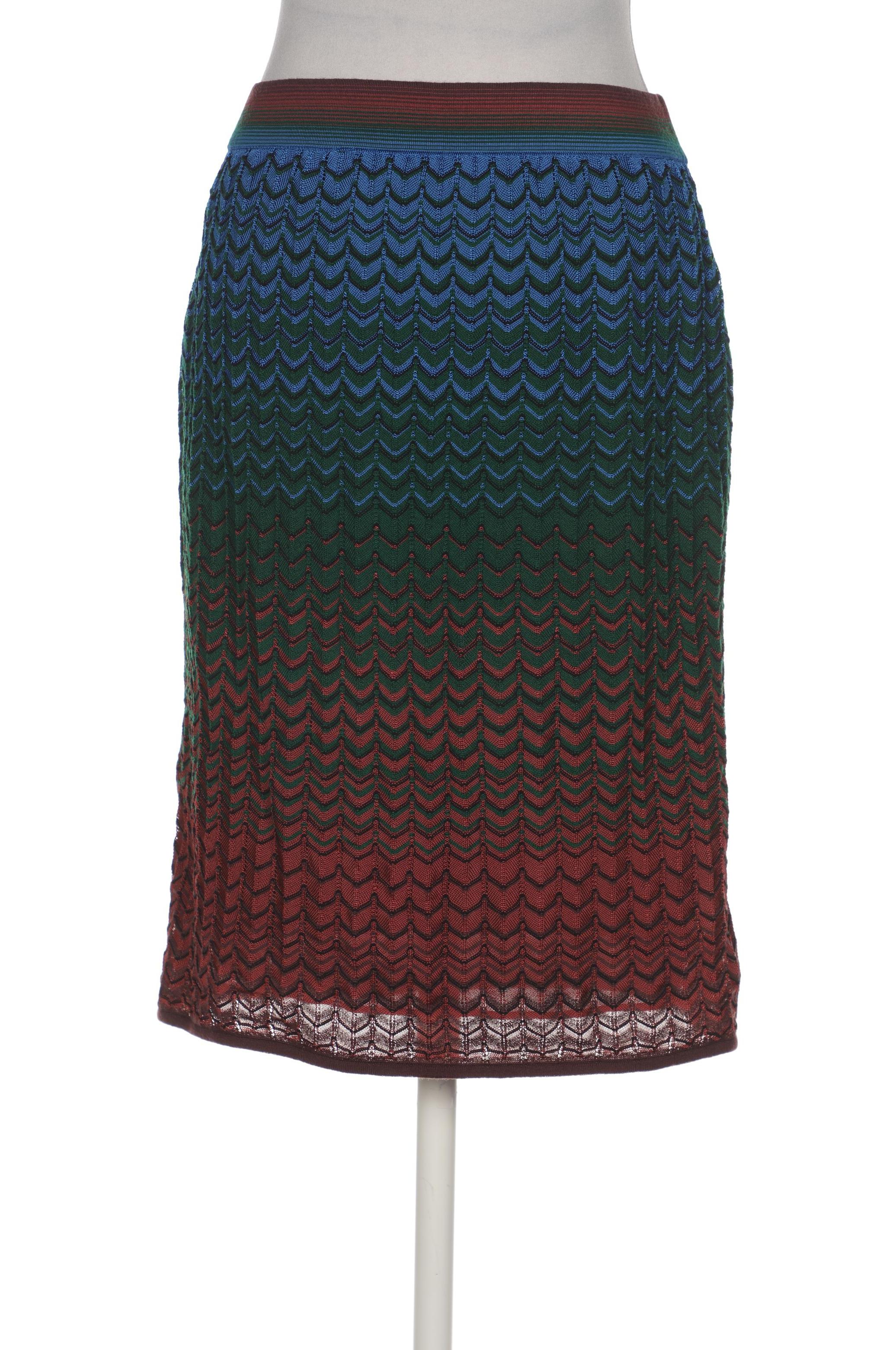 

M Missoni Damen Rock, grün, Gr. 44