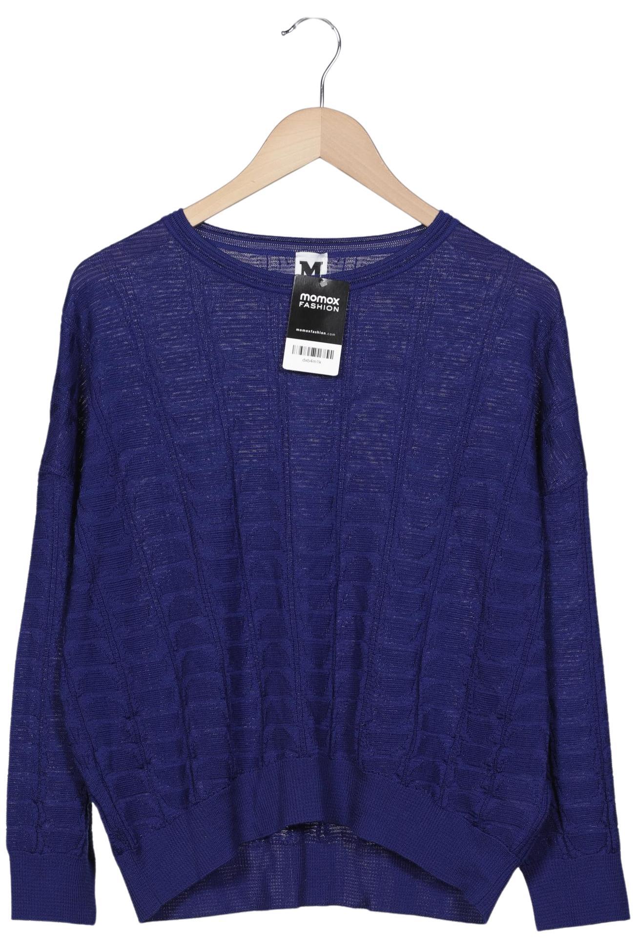

M Missoni Damen Pullover, marineblau, Gr. 38