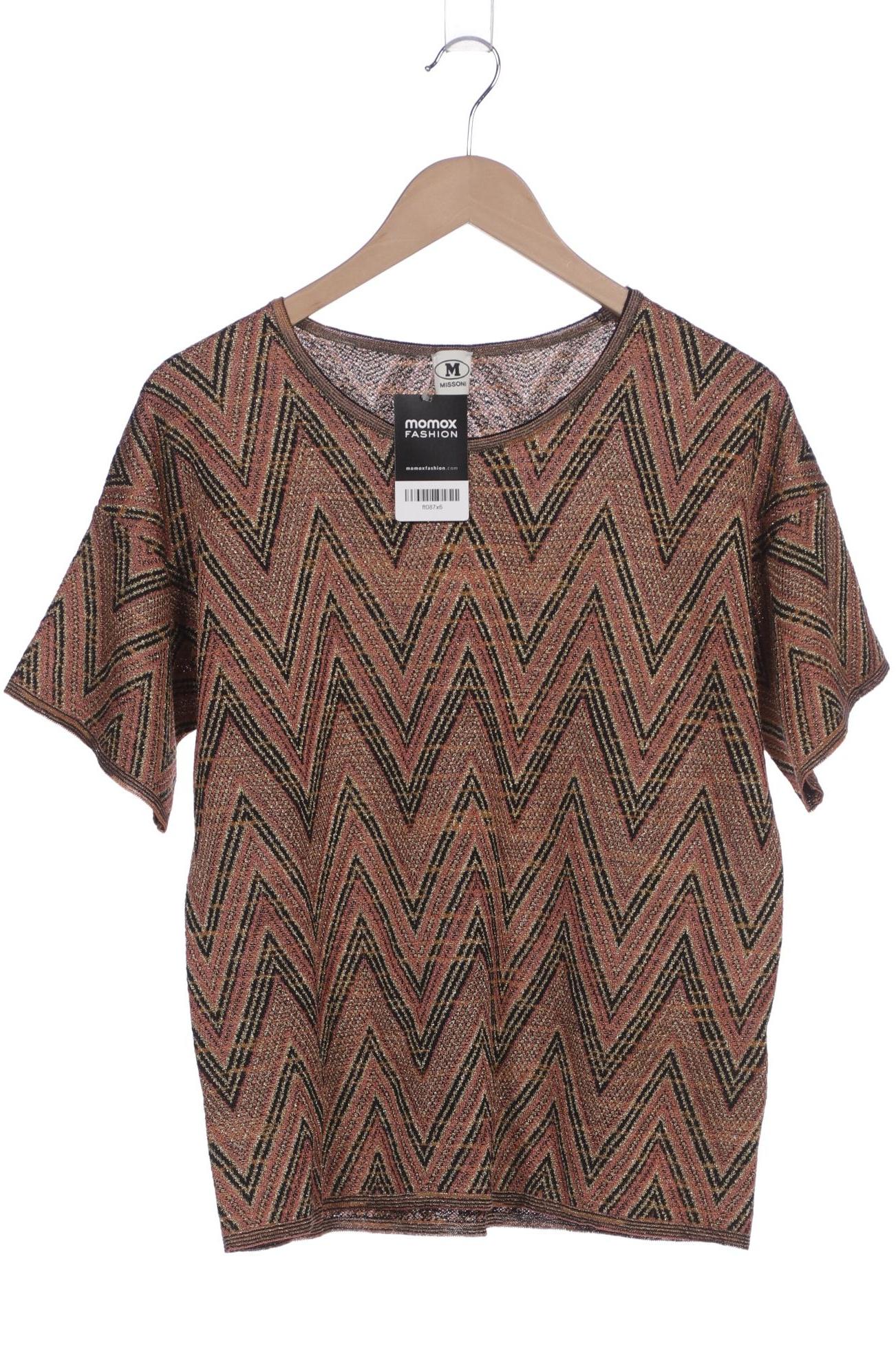 

M Missoni Damen Pullover, orange, Gr. 42