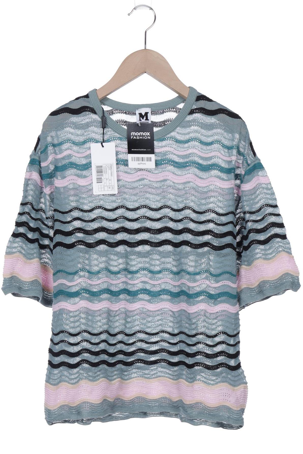 

M Missoni Damen T-Shirt, grün, Gr. 44