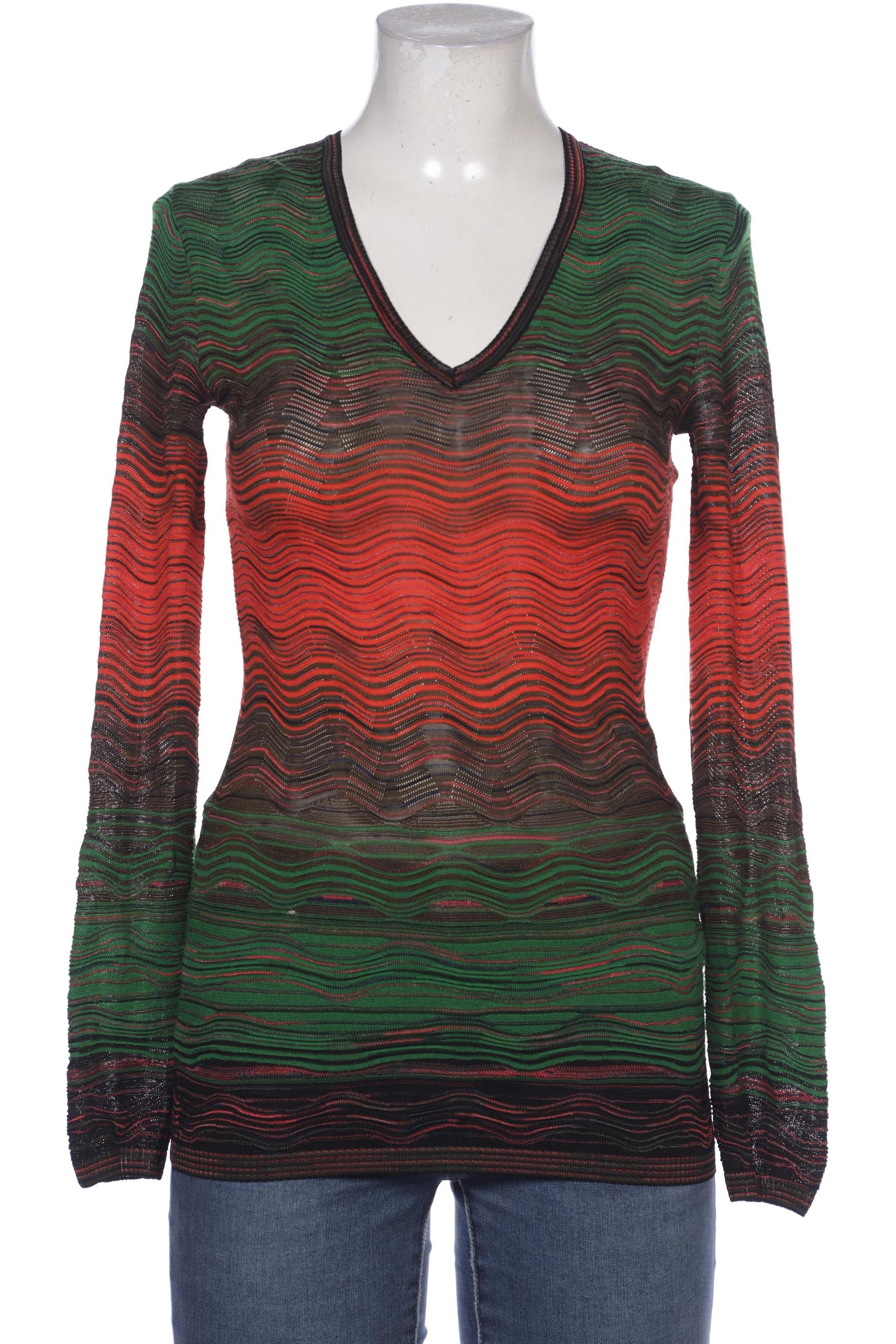

M Missoni Damen Pullover, grün, Gr. 44