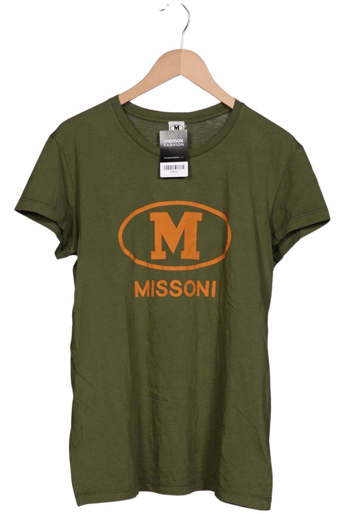 

M Missoni Damen T-Shirt, grün, Gr. 44