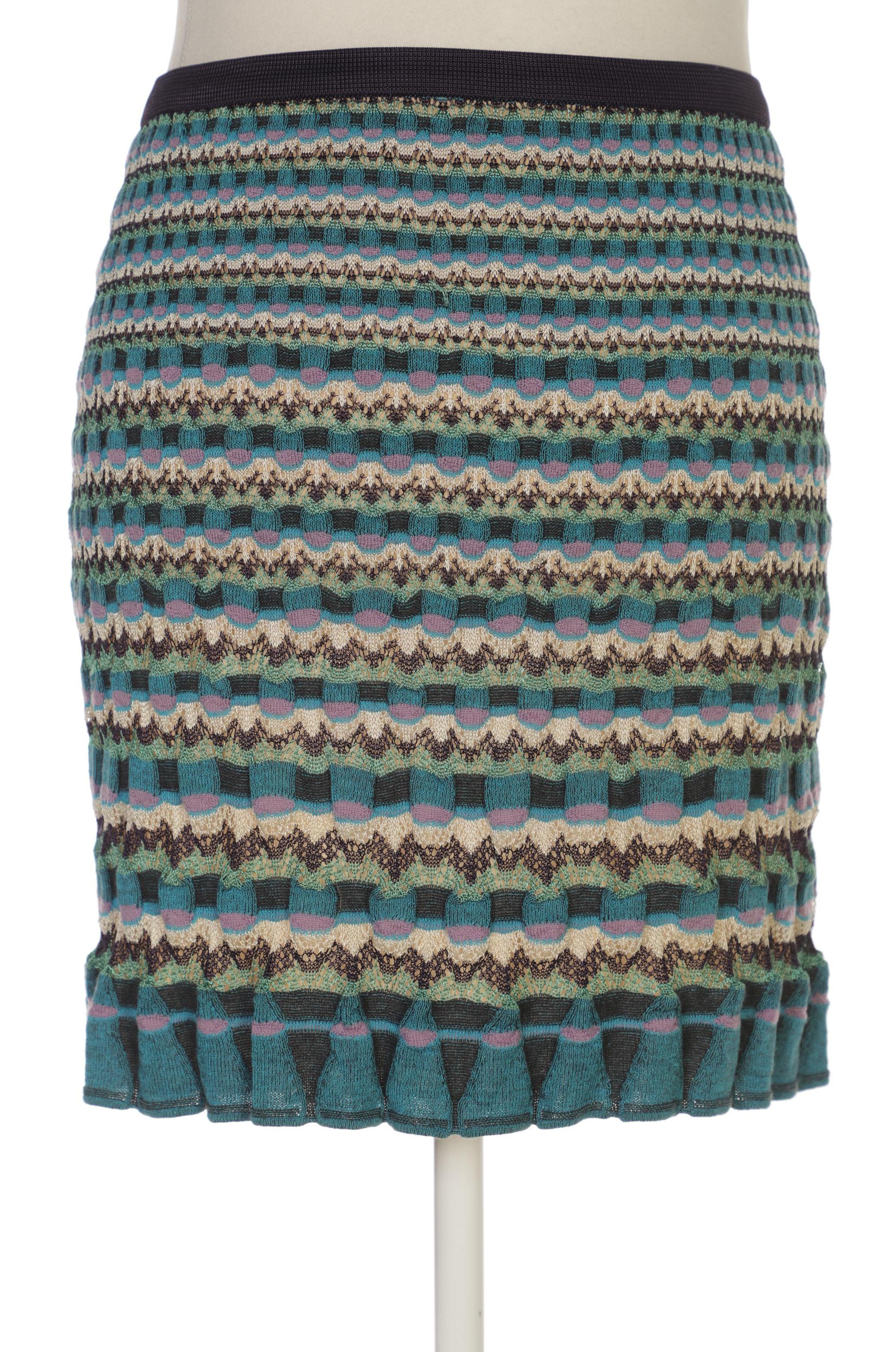 

M Missoni Damen Rock, blau, Gr. 40