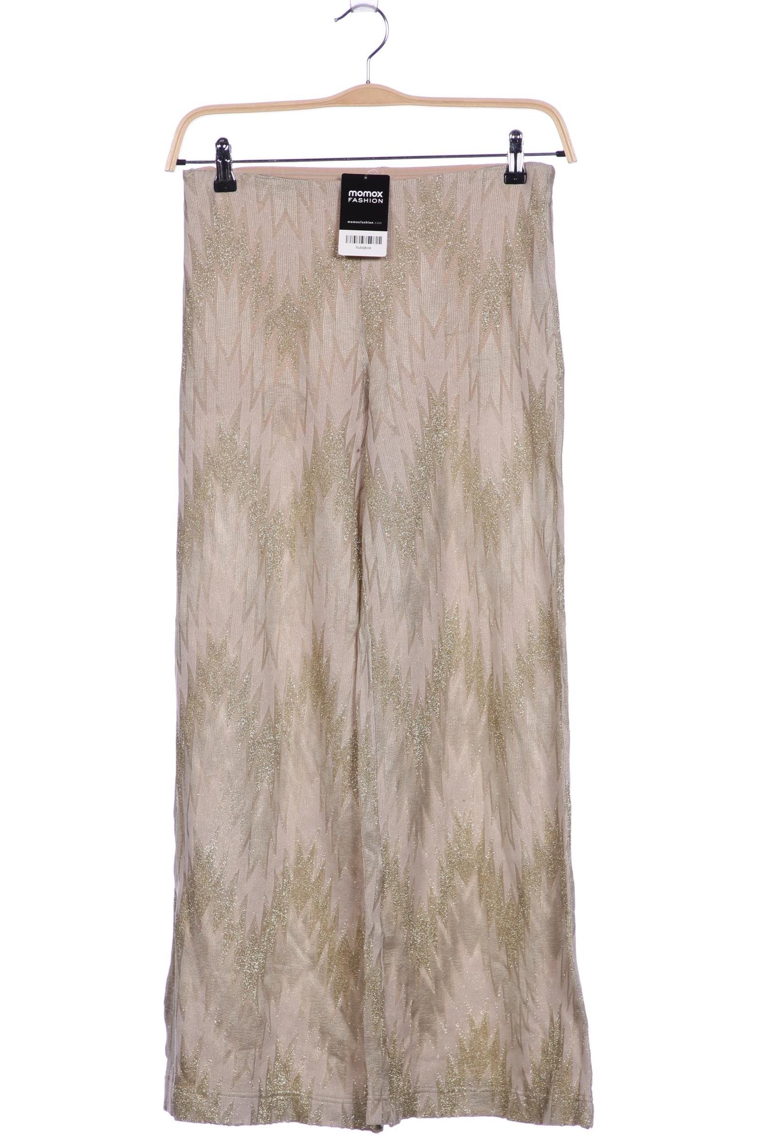 

M Missoni Damen Stoffhose, beige, Gr. 28