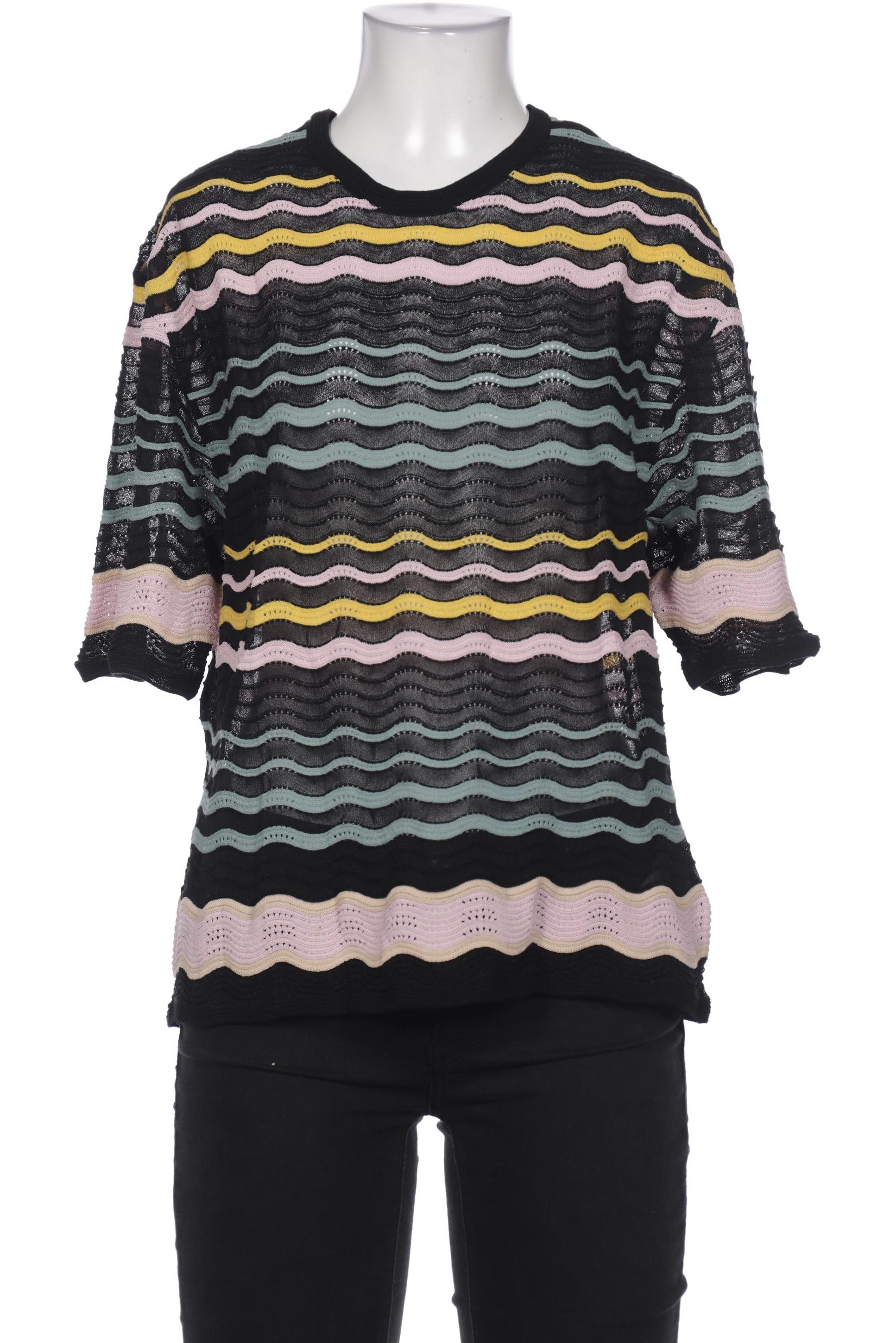 

M Missoni Damen Pullover, schwarz, Gr. 42