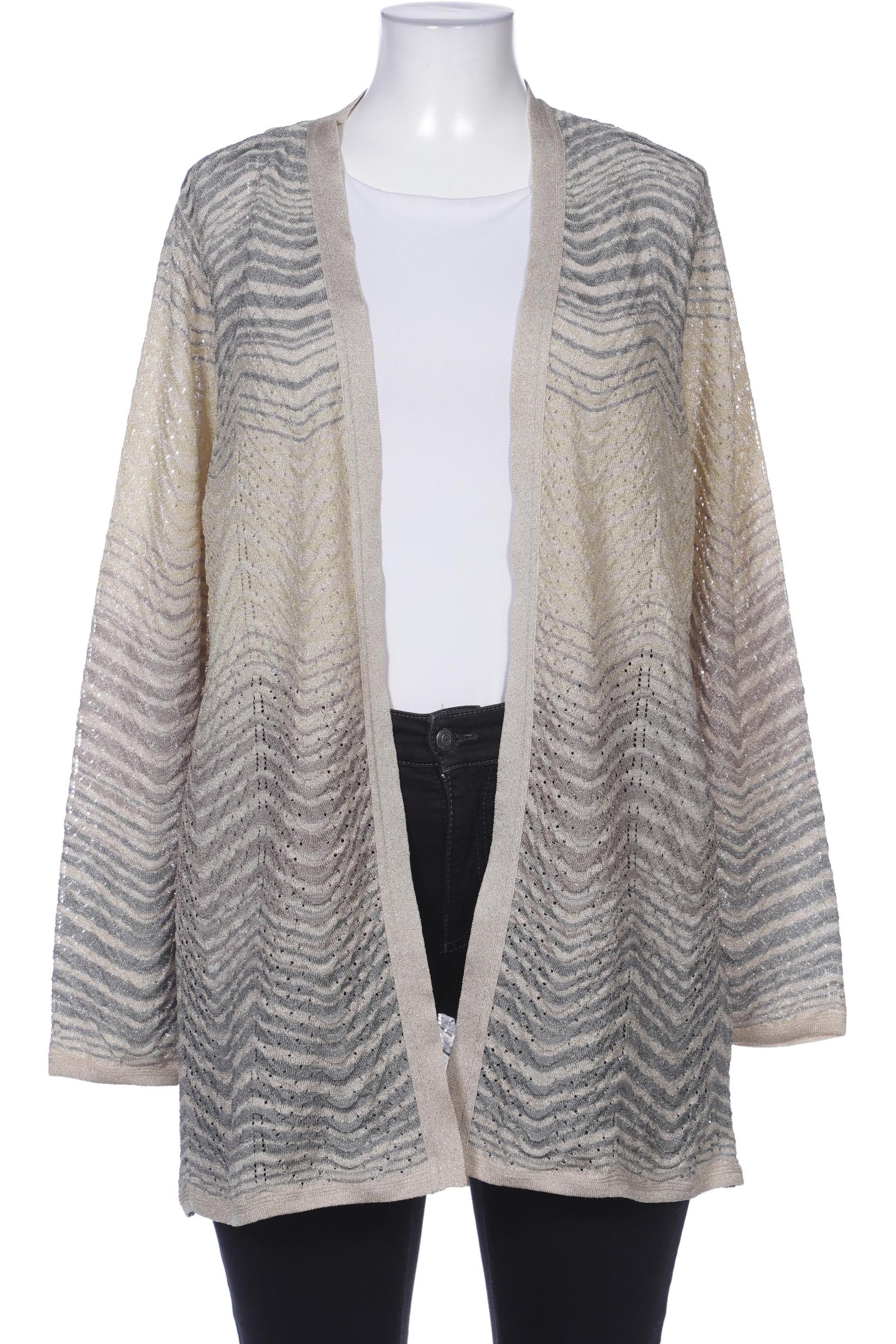 

M Missoni Damen Strickjacke, beige, Gr. 48