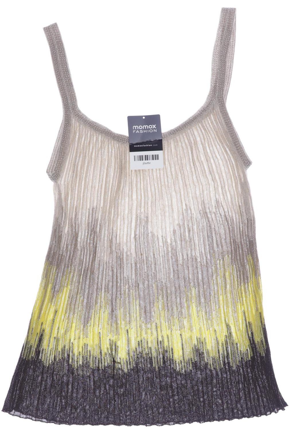 

M Missoni Damen Top, beige, Gr. 34