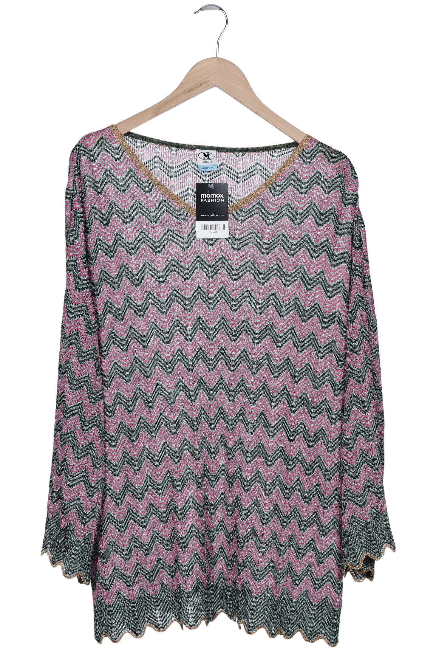 

M Missoni Damen Pullover, mehrfarbig, Gr. 46