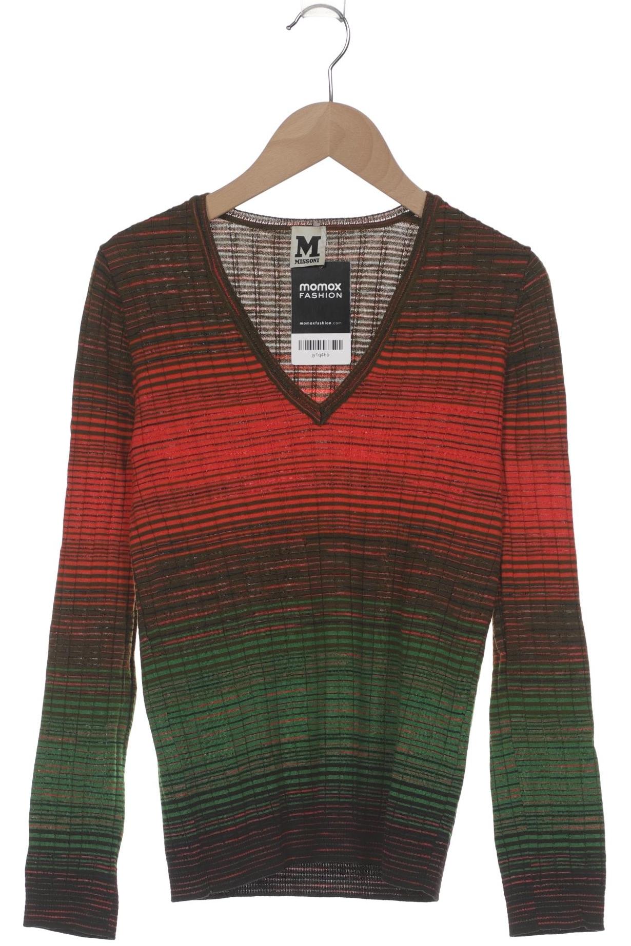 

M Missoni Damen Pullover, grün, Gr. 40