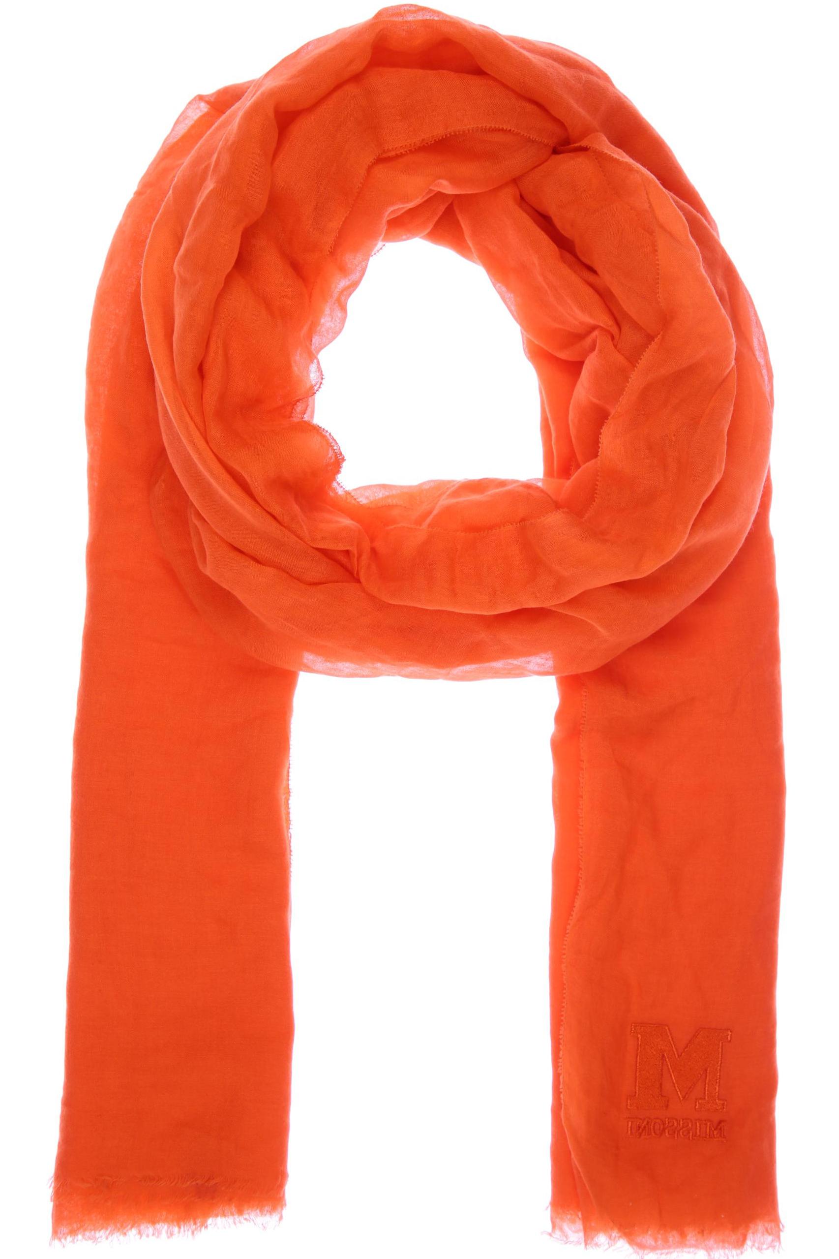 

M Missoni Damen Schal, orange, Gr.