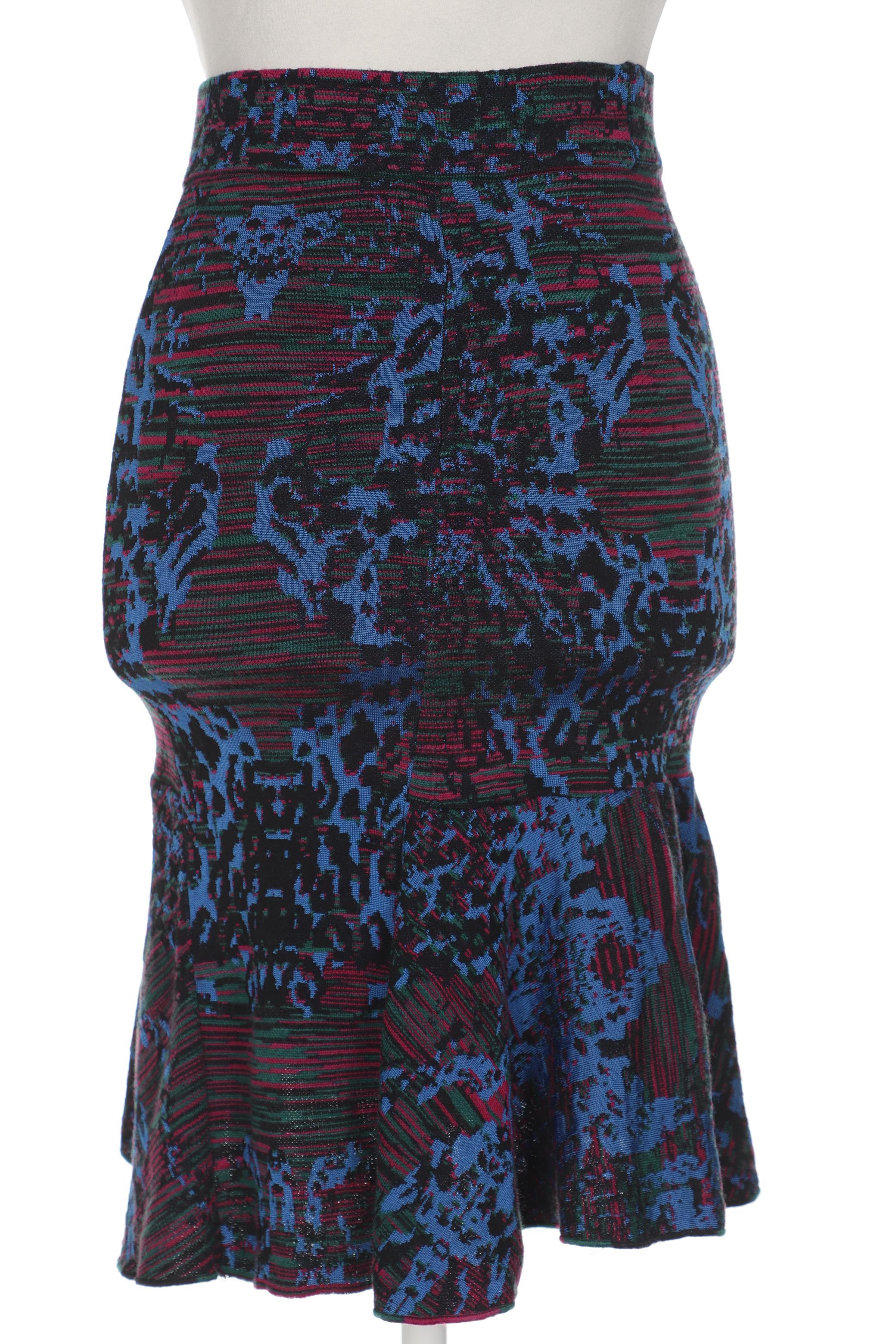 

M Missoni Damen Rock, blau, Gr. 40