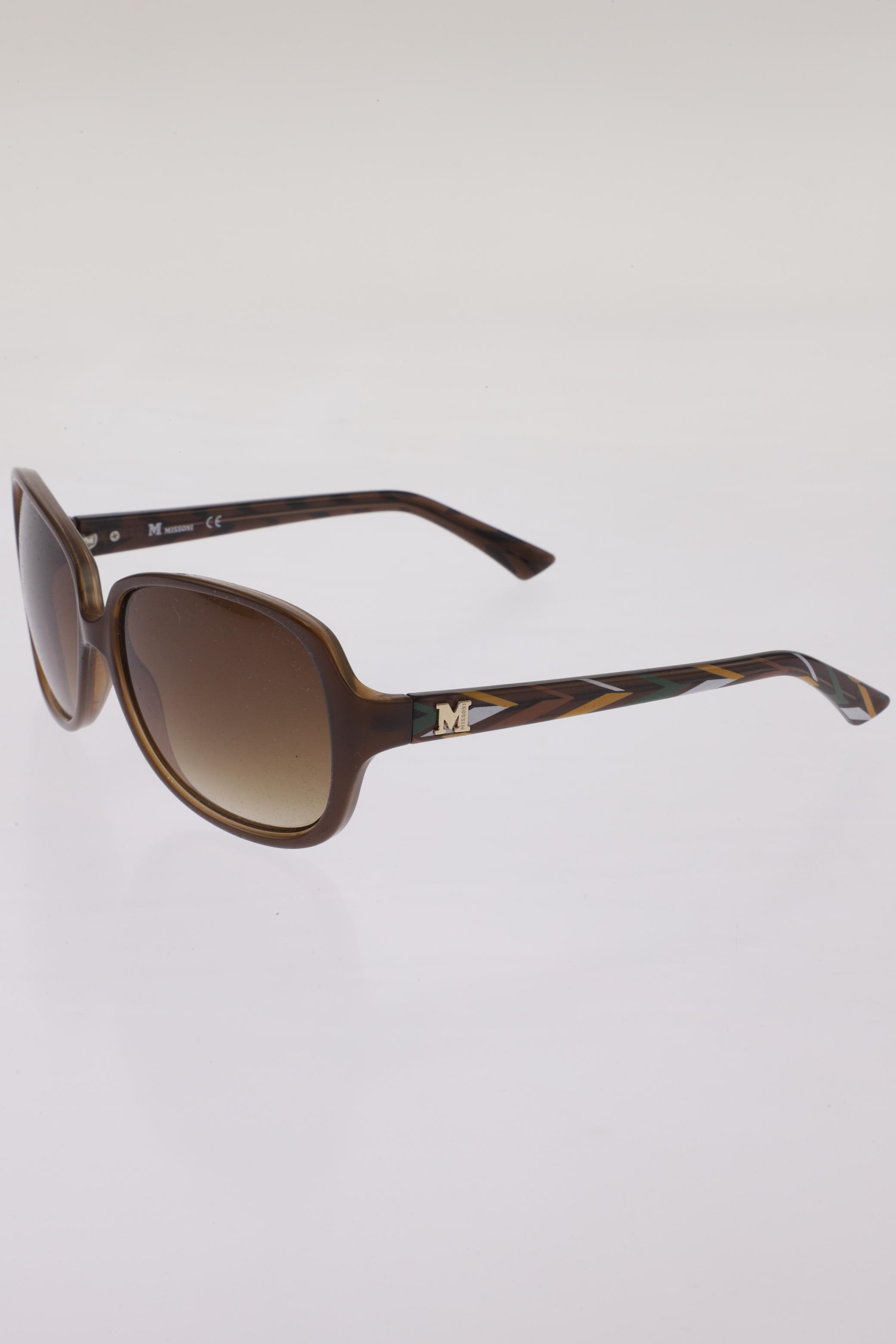 

M Missoni Damen Sonnenbrille, braun, Gr.