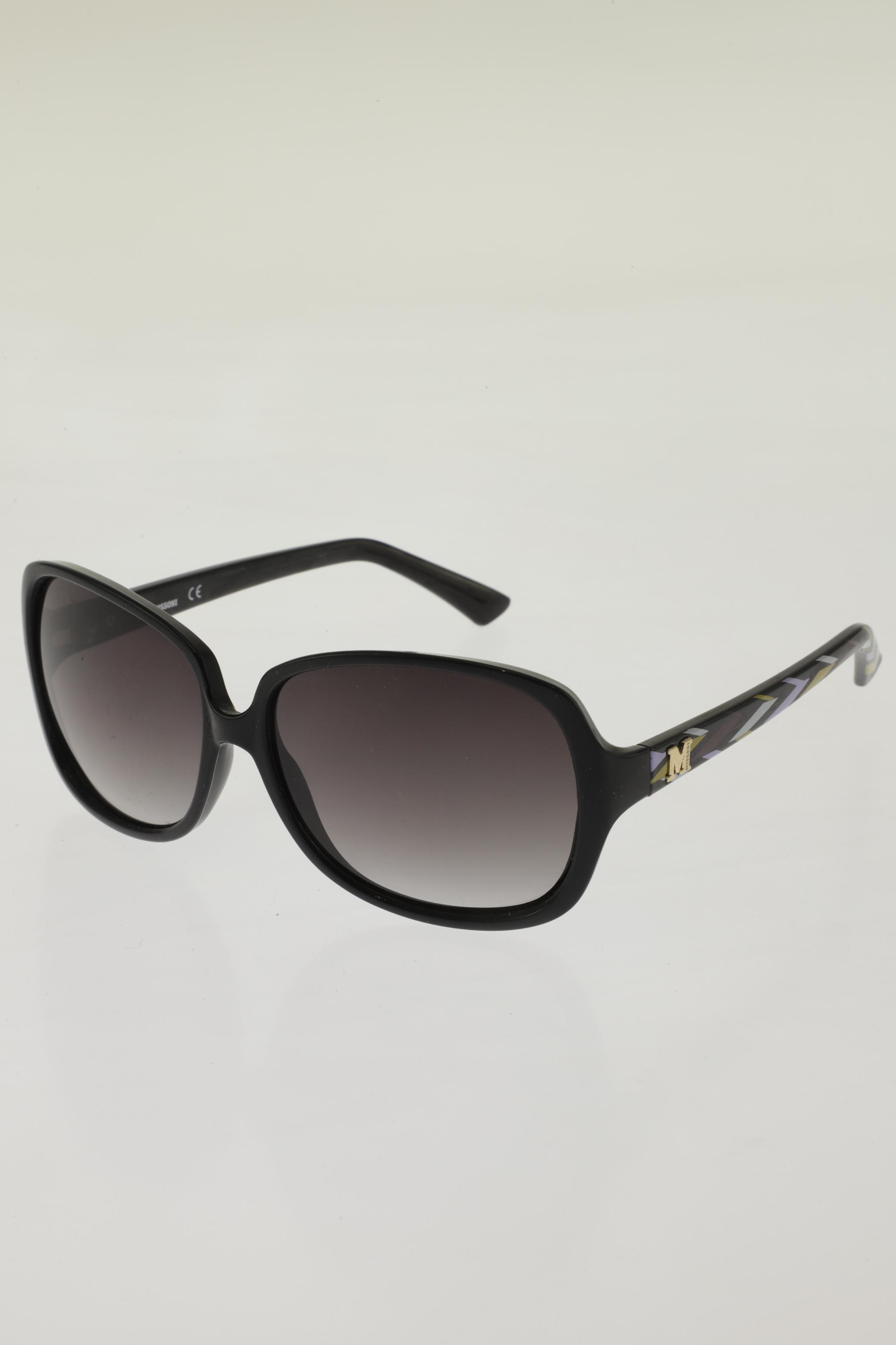

M Missoni Damen Sonnenbrille, schwarz, Gr.