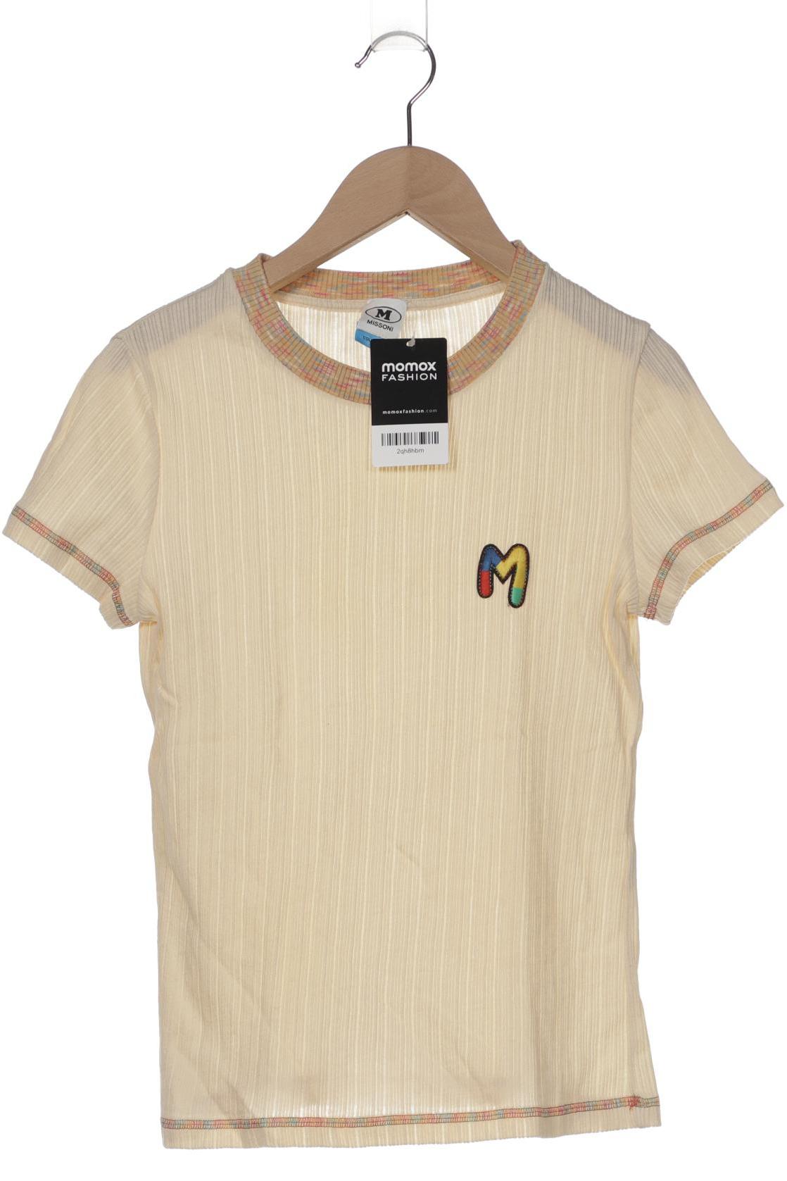 

M Missoni Damen T-Shirt, beige, Gr. 36