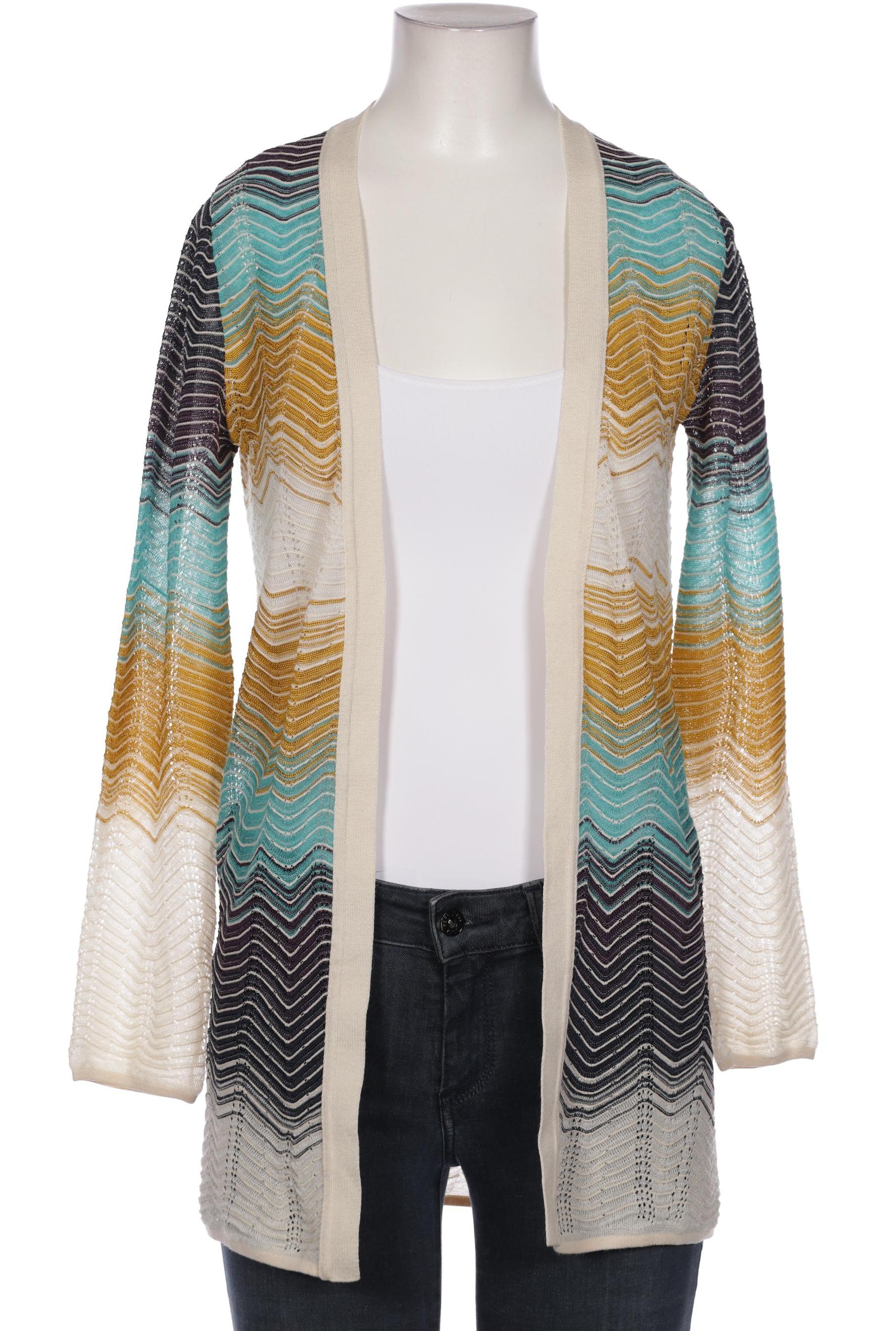 

M Missoni Damen Strickjacke, mehrfarbig, Gr. 30