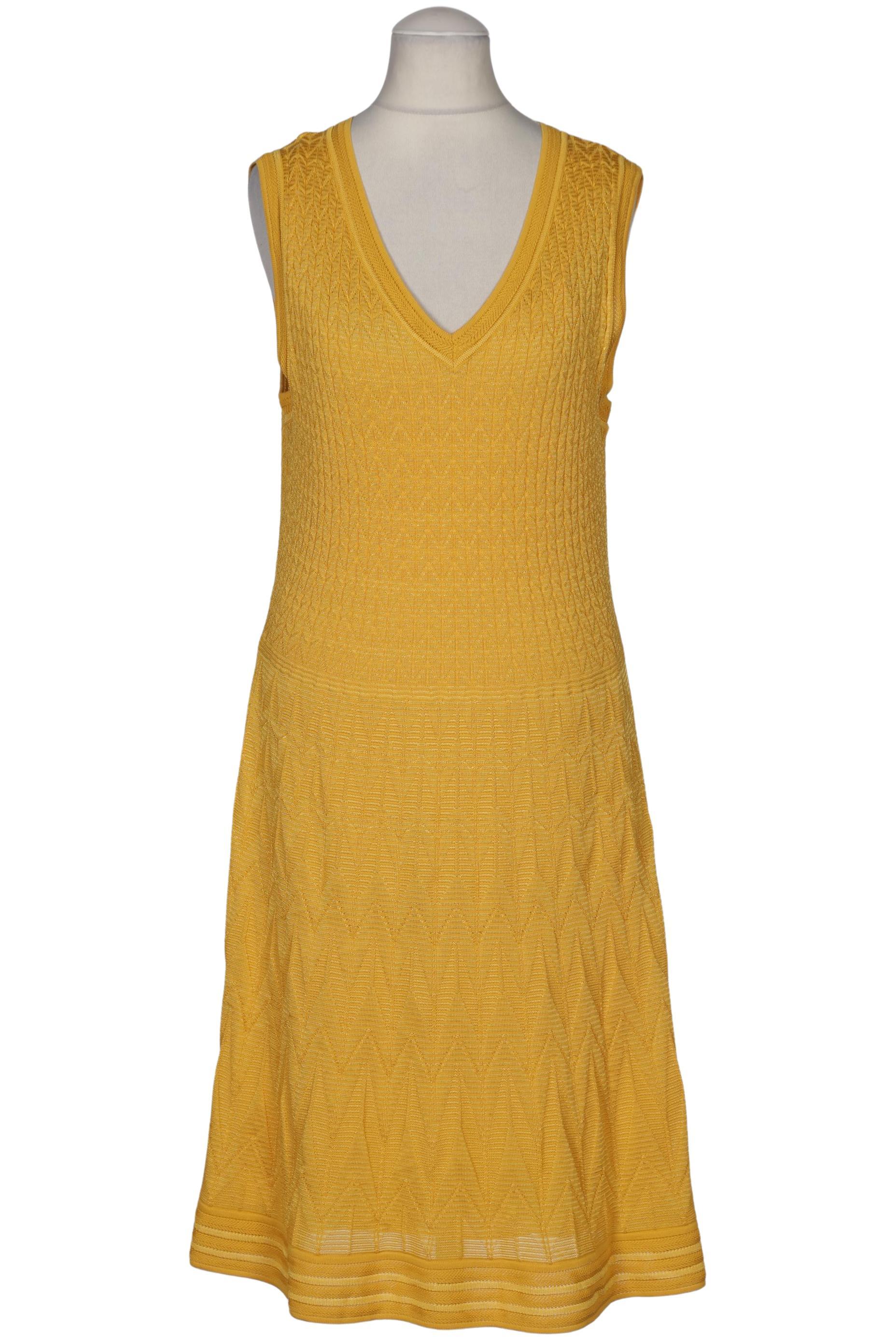 

M Missoni Damen Kleid, gelb, Gr. 46