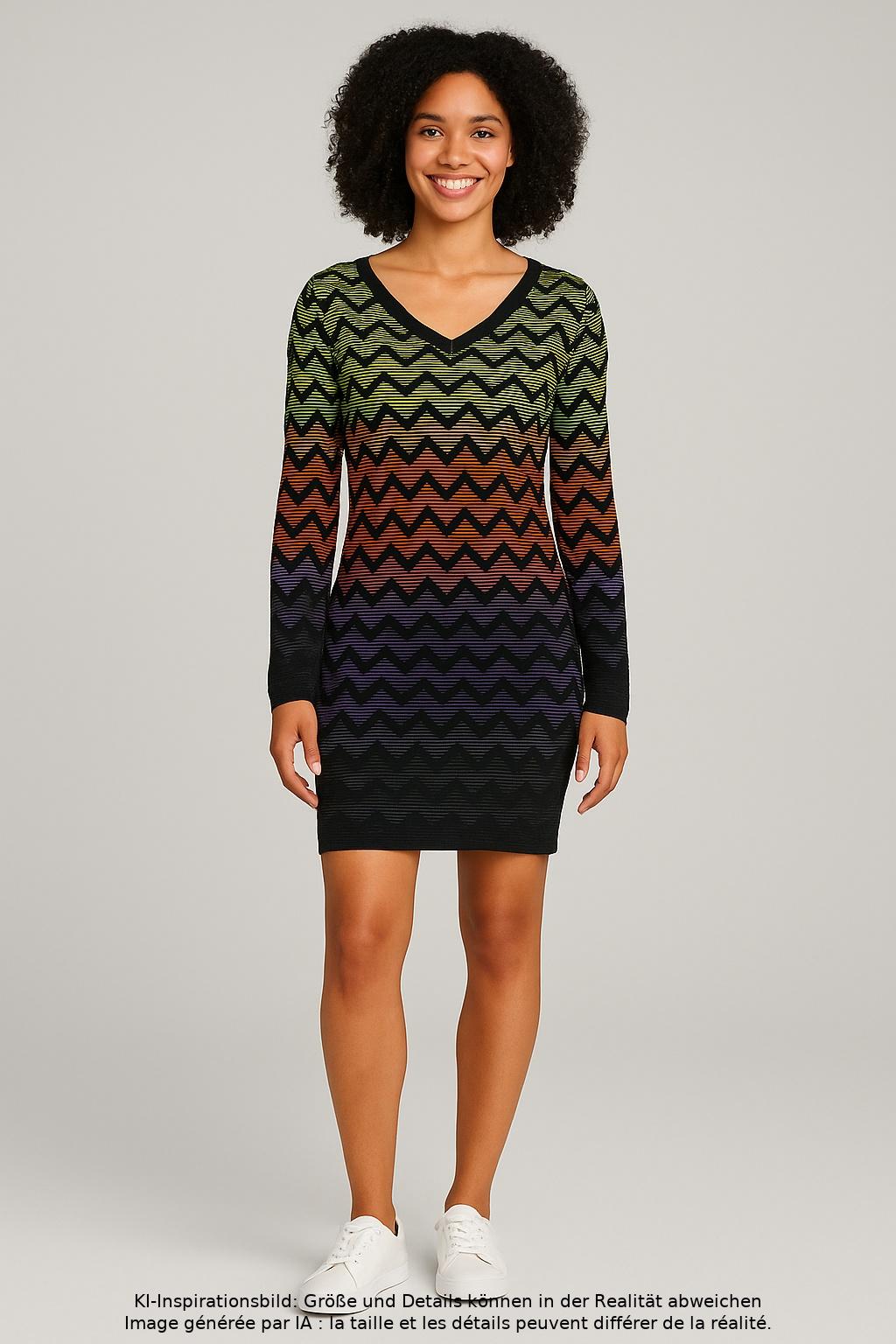 

M Missoni Damen Kleid, mehrfarbig, Gr. 38