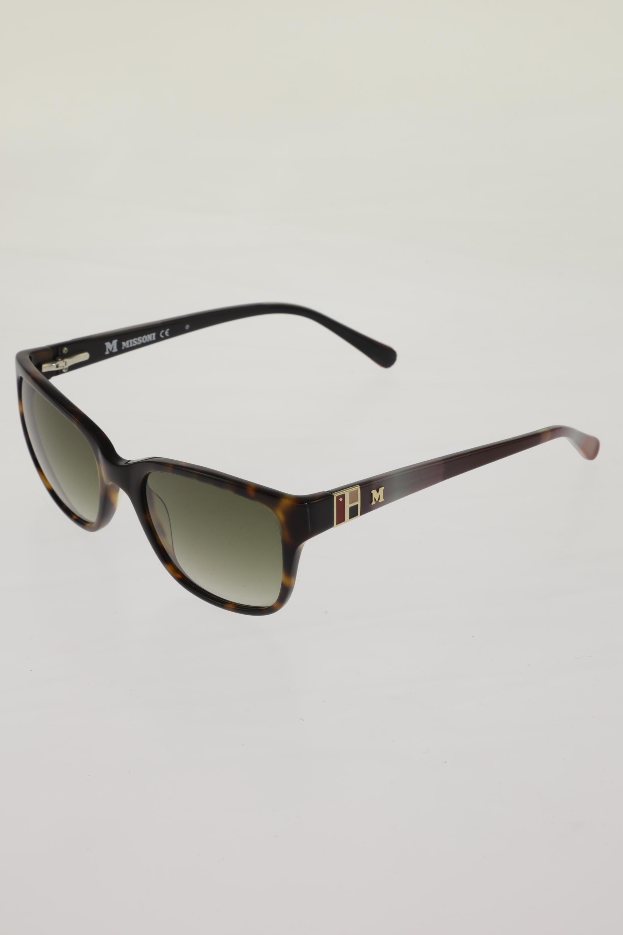 

M Missoni Damen Sonnenbrille, braun, Gr.