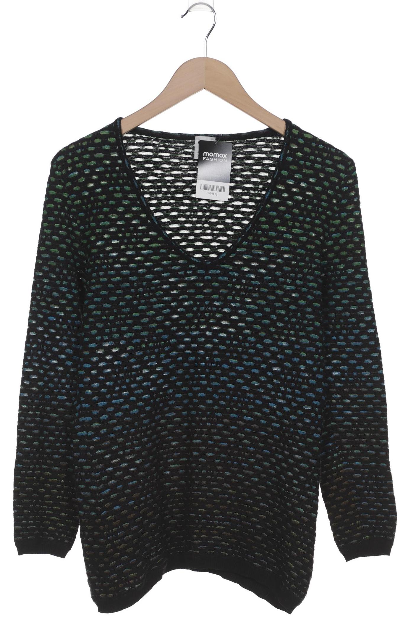 

M Missoni Damen Pullover, schwarz, Gr. 48